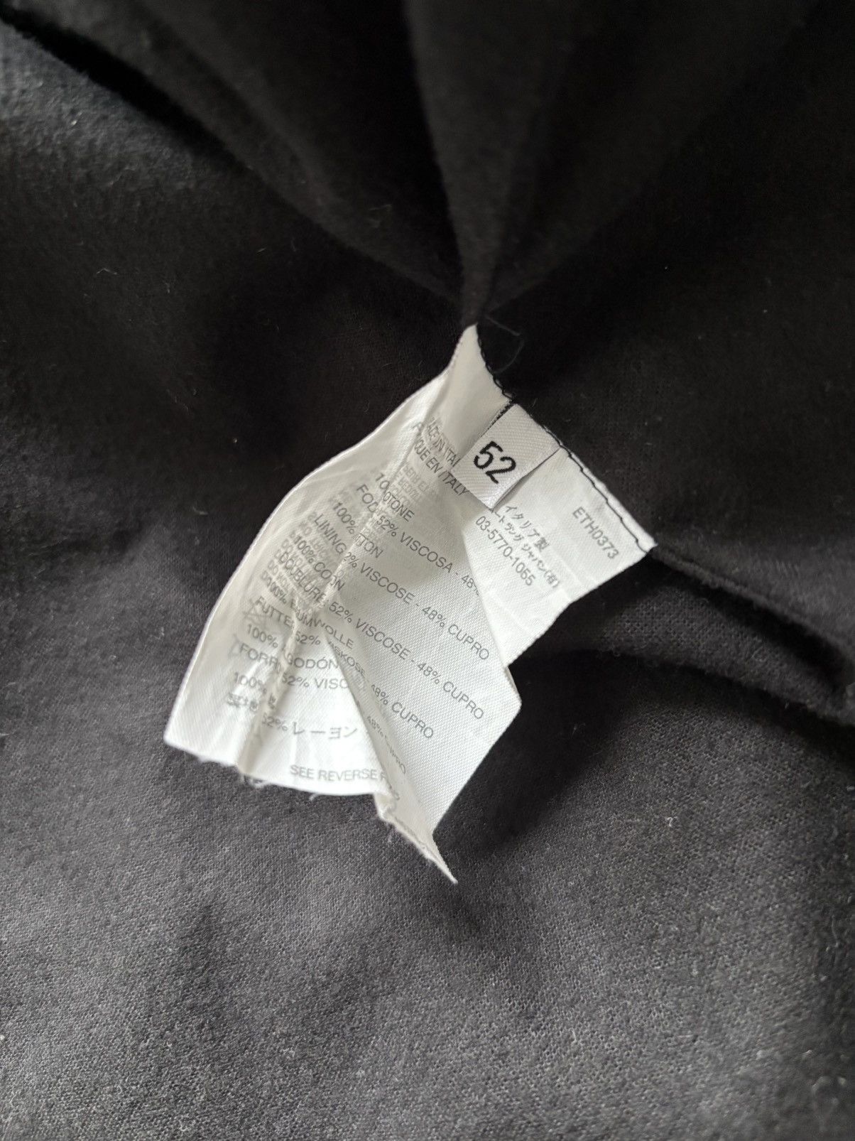 Helmut Lang Helmut Lang Cotton Canvas Biker size 52 Size US L / EU 52-54 / 3 - 15 Thumbnail