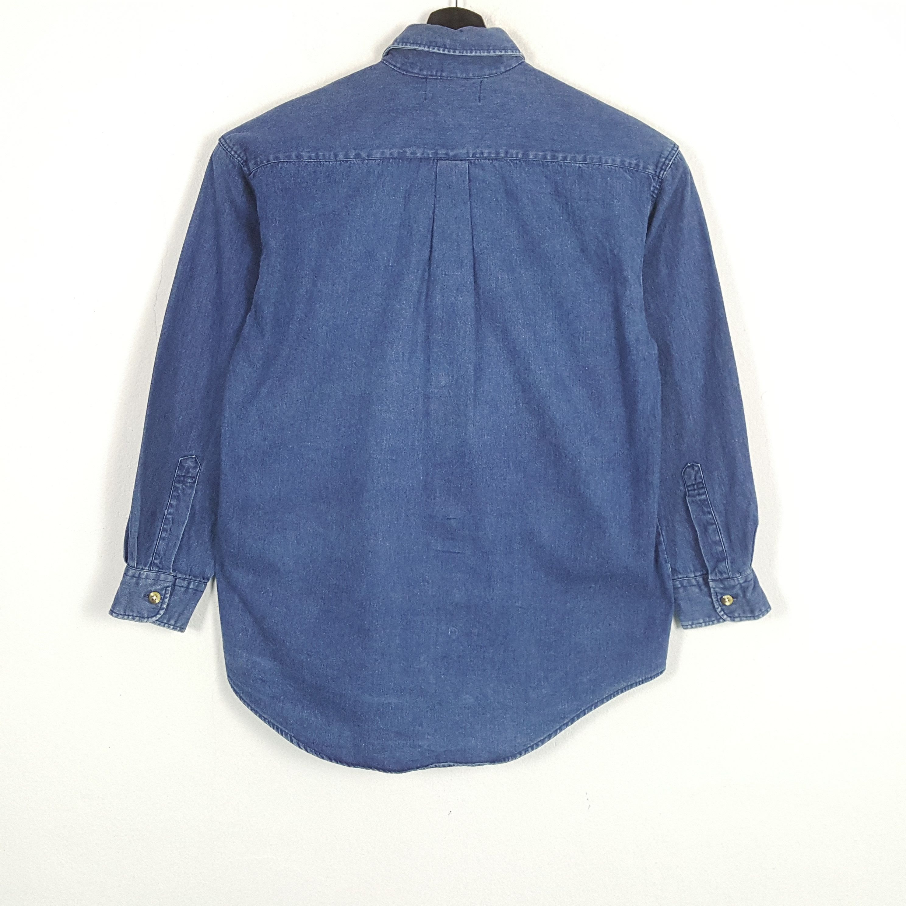Polo Ralph Lauren × Vintage POLO by RALPH LAUREN Fashion Brand Small Logo Design Shirt Size US S / EU 44-46 / 1 - 3 Thumbnail