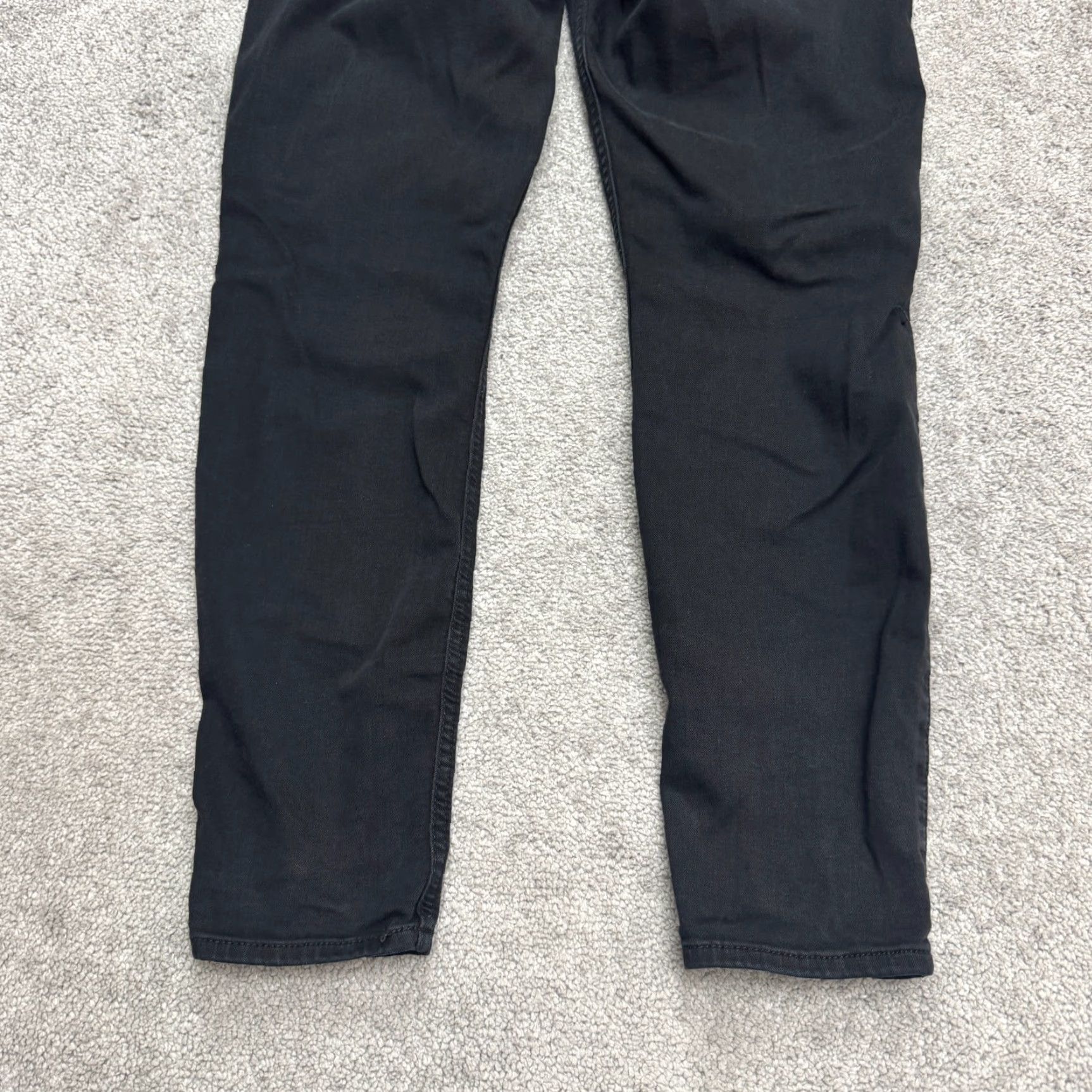 7 For All Mankind 7 For All Mankind Jeans Women 7 For All Mankind B(Air) Ankle Skinny Denim Black 27 High Rise Slim City Streetwear Pockets 5-Pocket Design Size 30" / US 8 / IT 44 - 3 Thumbnail