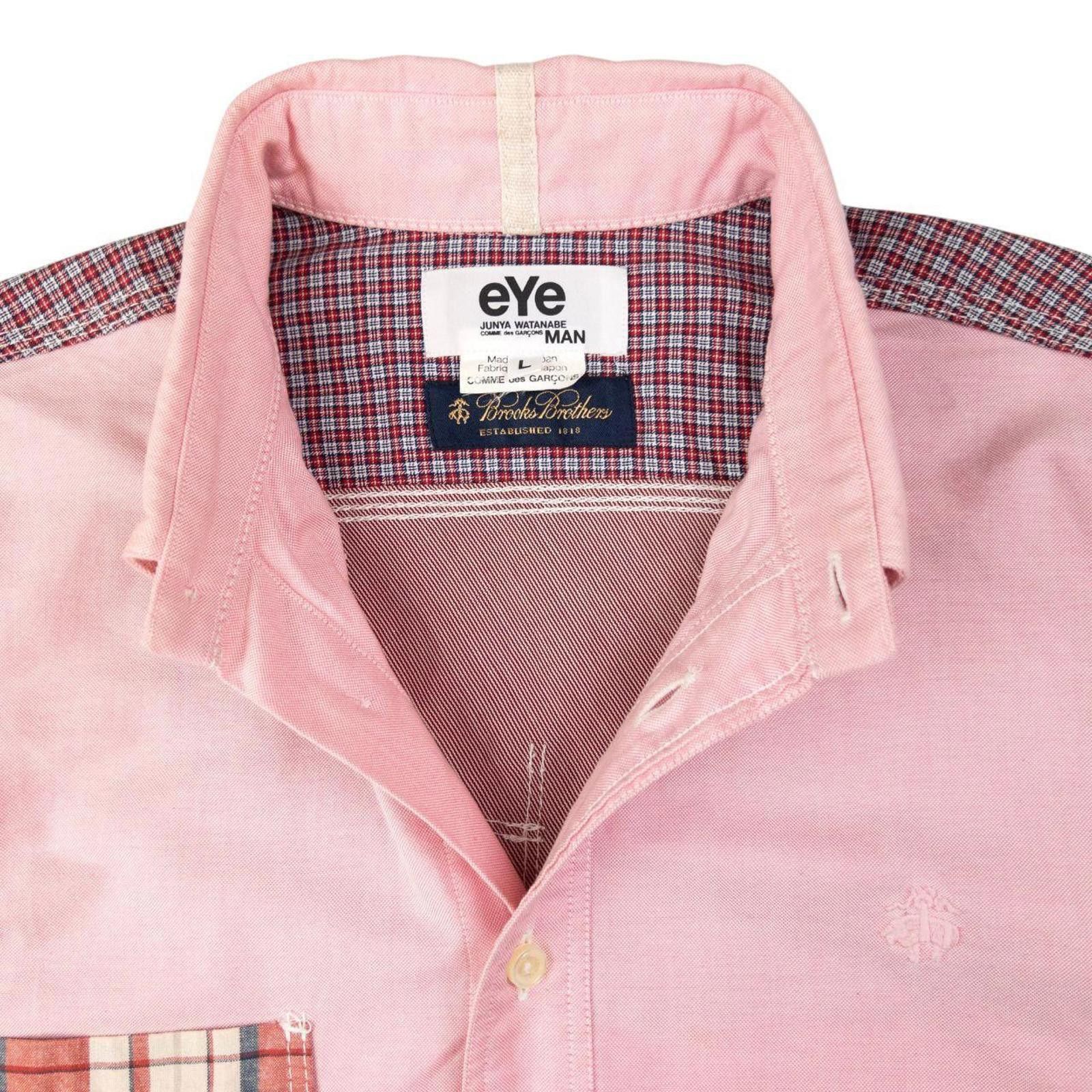 Comme des Garcons Vintage eYe Junya Watanabe MAN Patchwork Shirt Size M Size US M / EU 48-50 / 2 - 3 Thumbnail