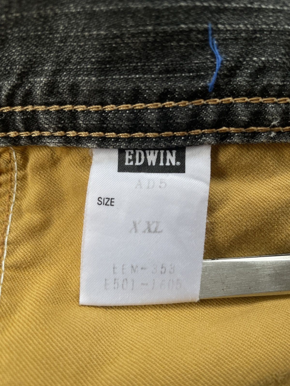 Edwin × Japanese Brand × Jean Edwin E-Function Short Jeans Size US 38 / EU 54 - 9 Thumbnail