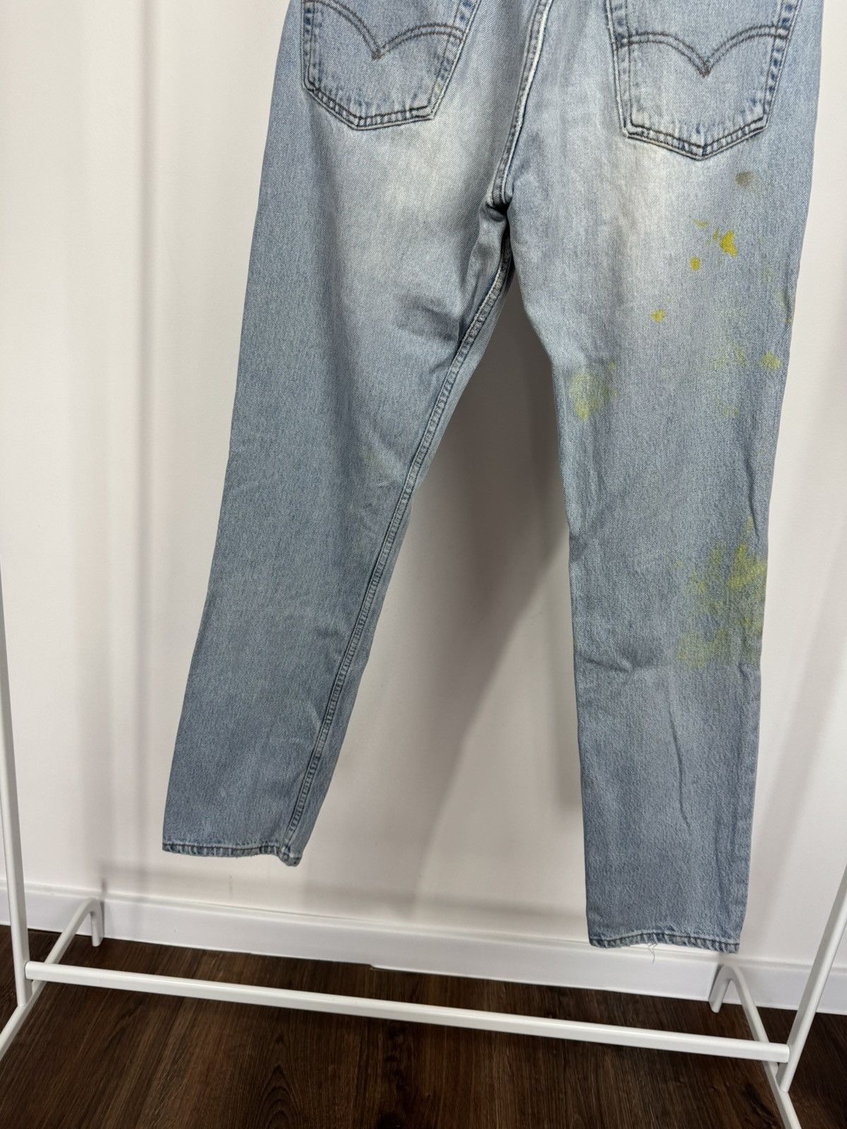 Levi's Levi’s Made in USA Distressed Light Blue Jeans Vintage W31 Size US 31 - 5 Thumbnail