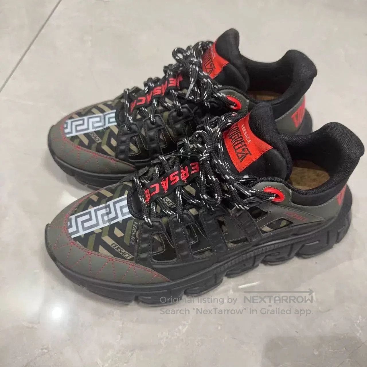 Japanese Brand Versace Men's Athletic Casual Shoes. Size US 8 / EU 41 - 1 Thumbnail