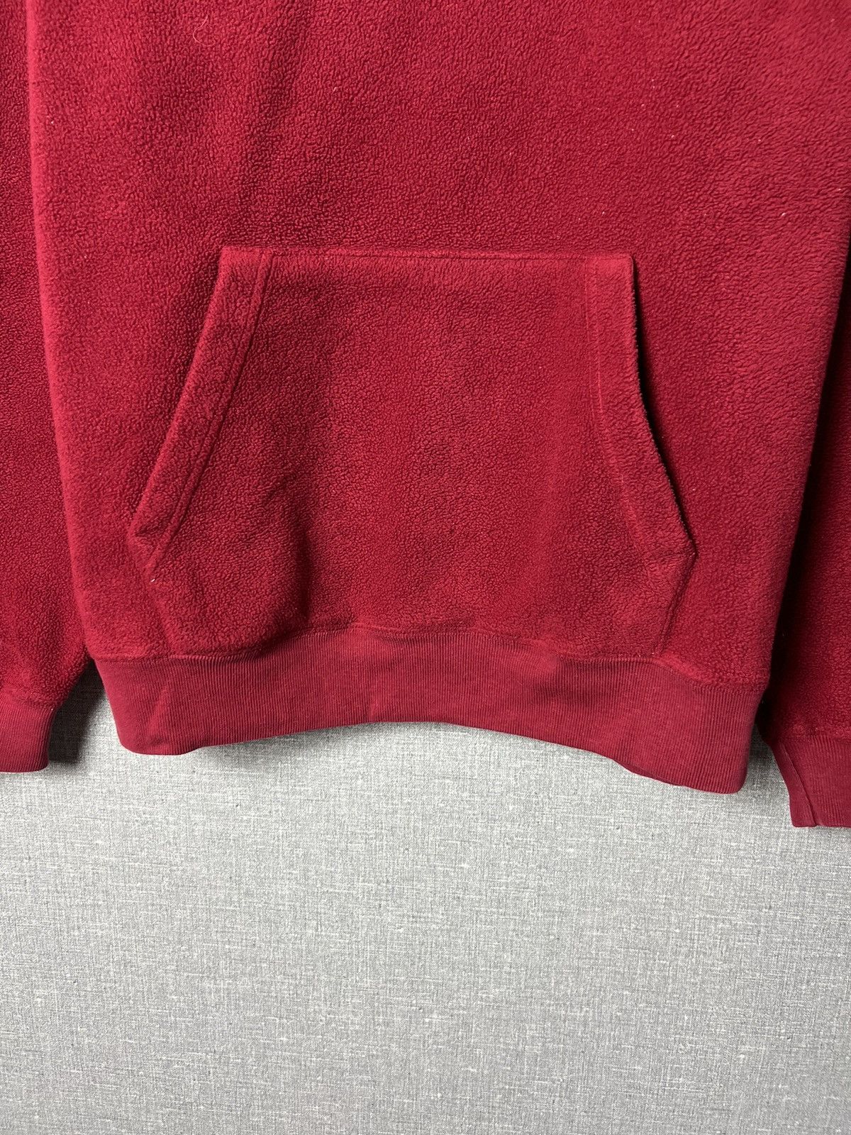 Gap Vintage Gap Pullover Fleece Red Oversized Hoodie Size US M / EU 48-50 / 2 - 7 Thumbnail