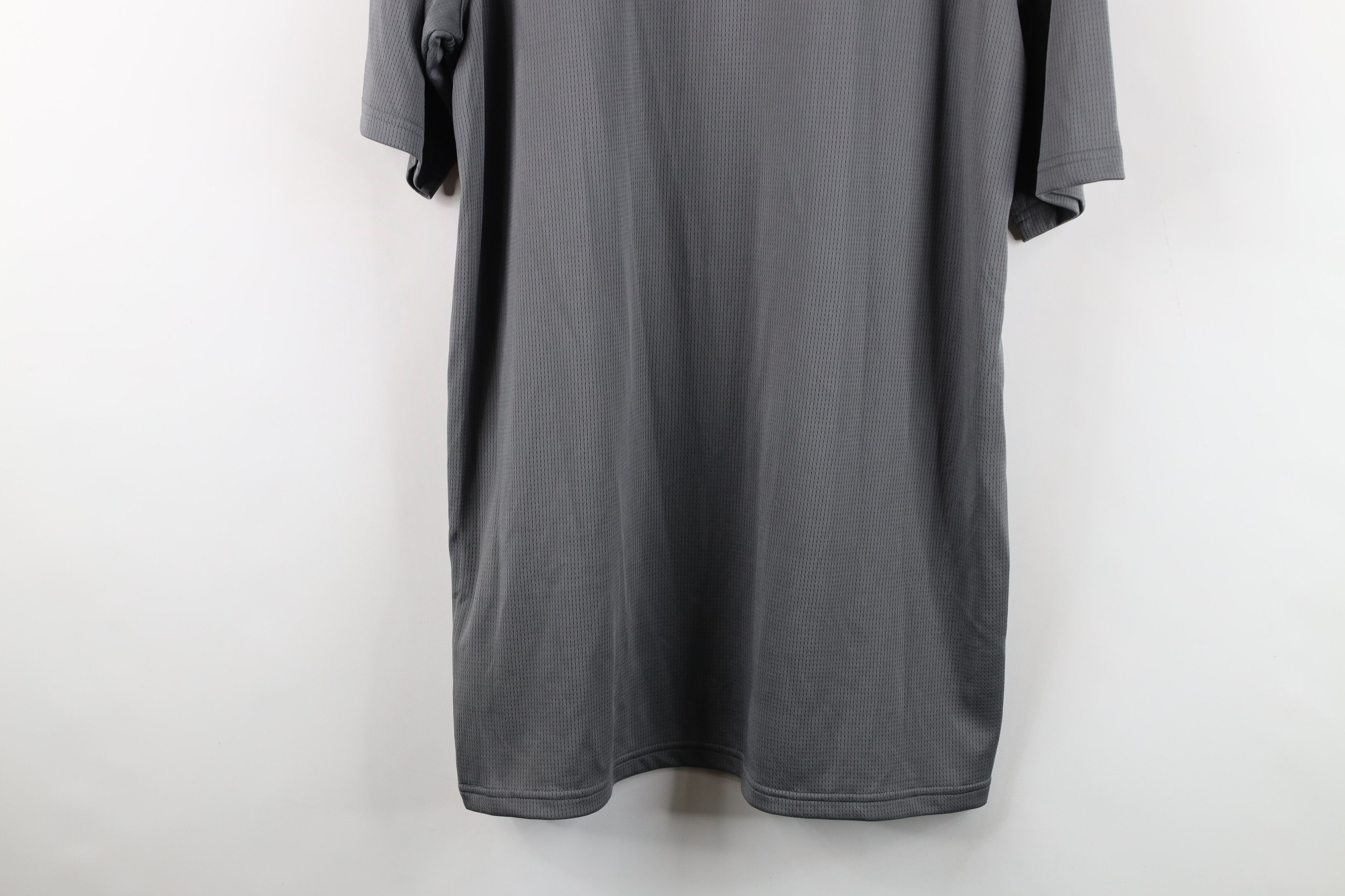 Puma New Puma Logo Knit Short Sleeve Training Gym T-Shirt Gray Size US M / EU 48-50 / 2 - 12 Thumbnail