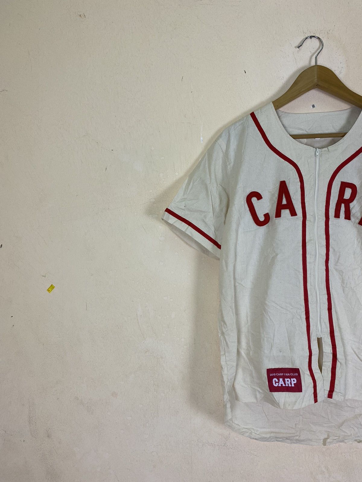 Other Japanese Retro Hiroshima Toyo Carp Baseball Jersey Size US L / EU 52-54 / 3 - 3 Thumbnail