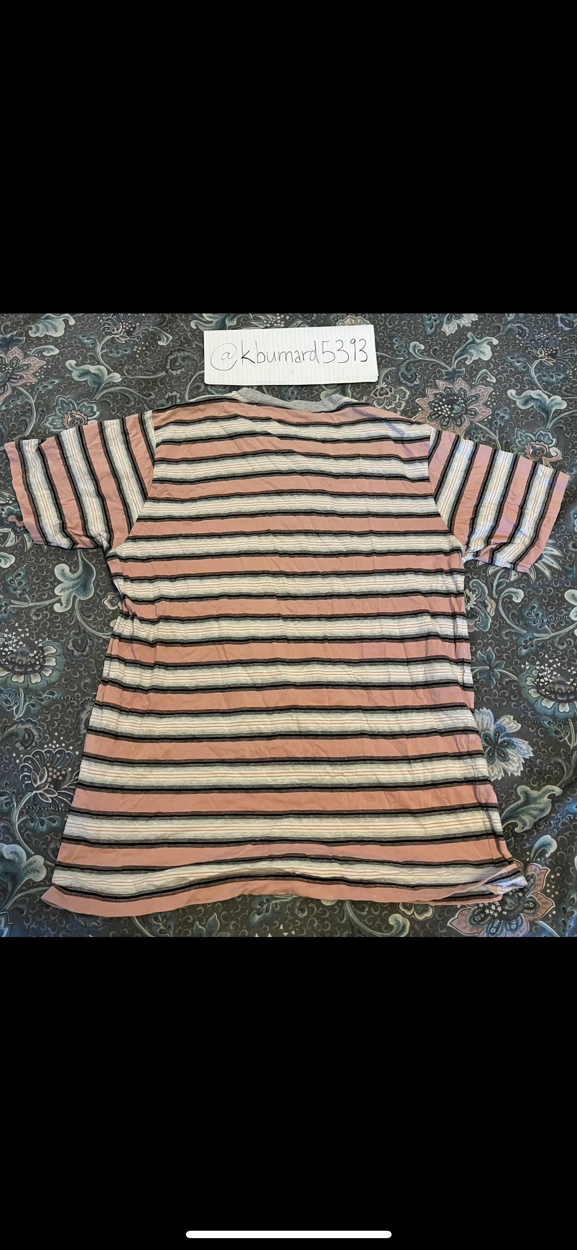 Supreme Supreme Shadow Stripe T-Shirt Size US M / EU 48-50 / 2 - 2 Thumbnail