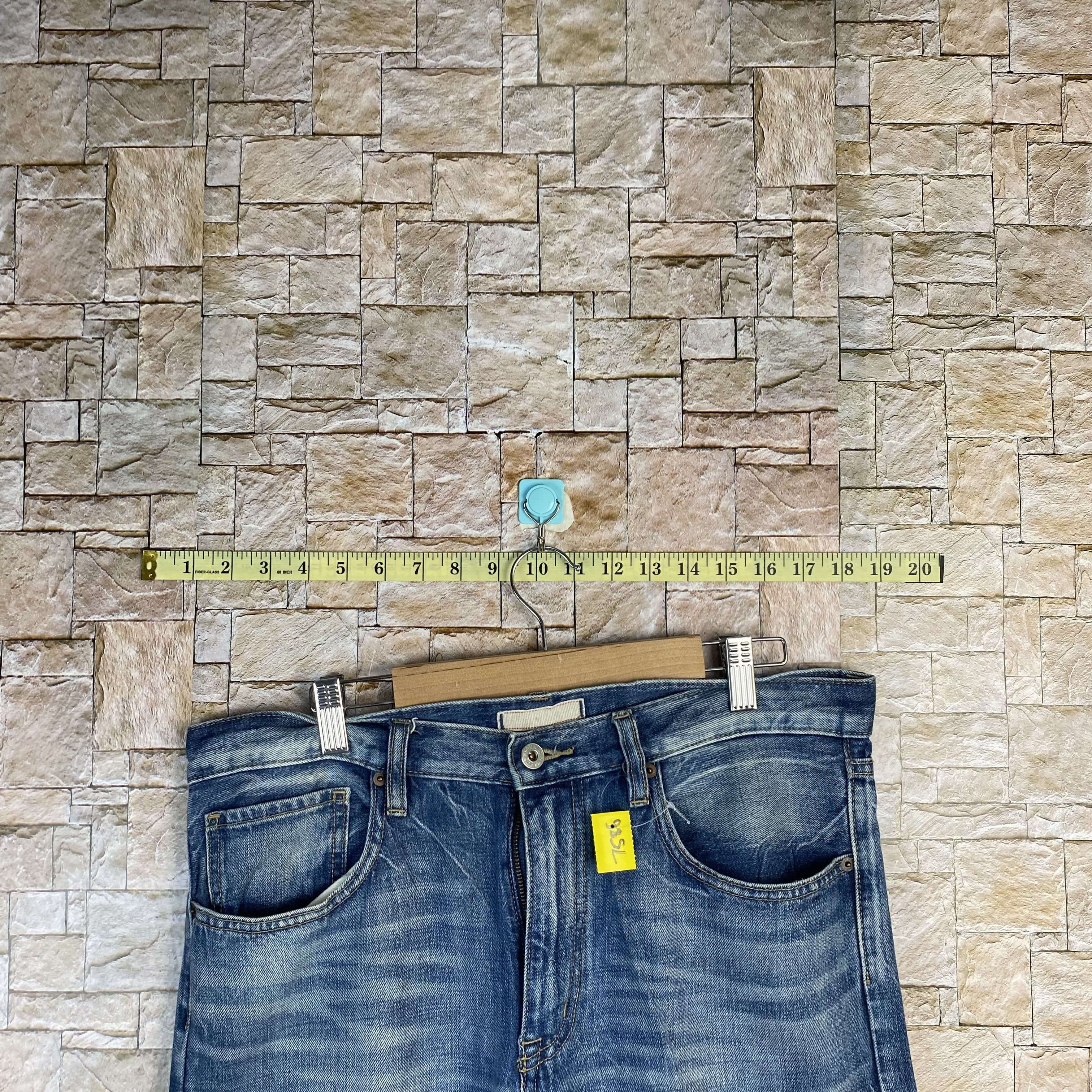 Uniqlo Uniqlo Blue japan vintage faded Denim Pants #7586 Size US 33 - 7 Thumbnail