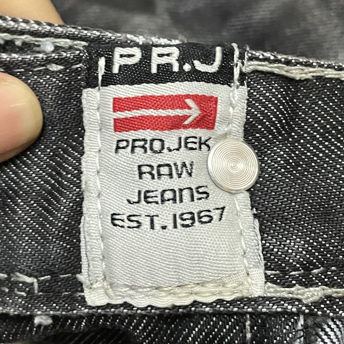 If Six Was Nine × Japanese Brand × Vintage Rare Design Vintage Japanese Brand Projek Raw Jeans 2000s Size US 36 / EU 52 - 10 Thumbnail