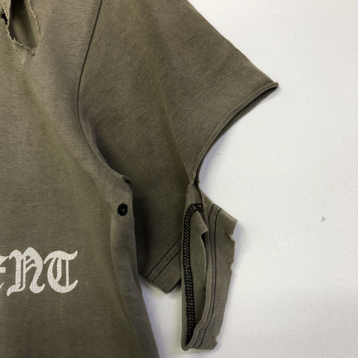 Japanese Brand × Number (N)ine × Takahiromiyashita The Soloist. NUMBER (N)INE FW 2004 “SAVE THE ENVIRONMENT” MESSAGE T-SHIRT Size US M / EU 48-50 / 2 - 6 Thumbnail