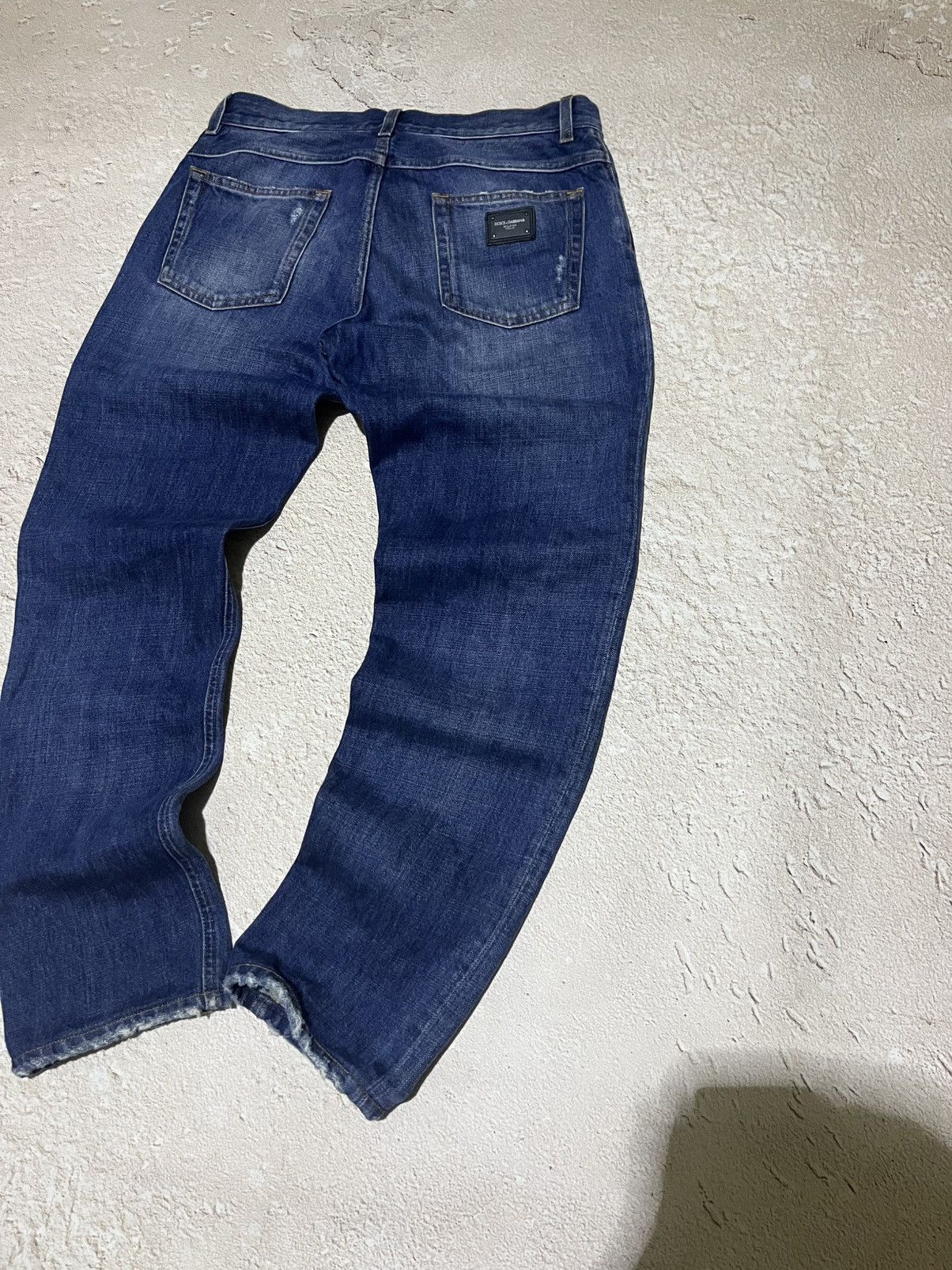Dolce & Gabbana Dolce & Gabbana Classic Blue Denim Jeans Y2K Size US 32 / EU 48 - 2 Thumbnail