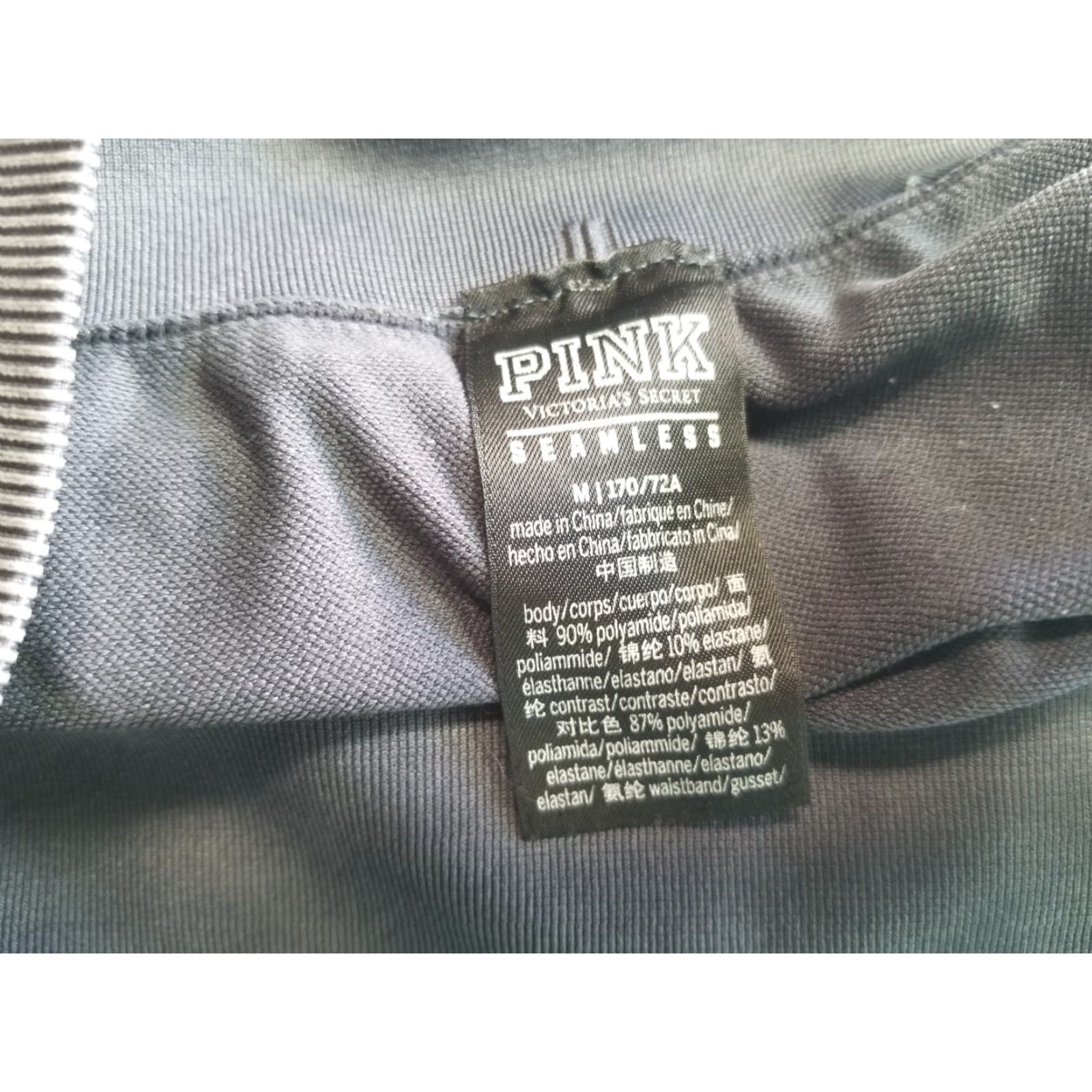 Victoria's Secret Victoria's Secret Pink Leggings Women M Gray Ankle Rise Mid Seamless Stretch Inseam 25in Heather Gray Booty Shaping Lines Size 32" / US 10 / IT 46 - 7 Thumbnail