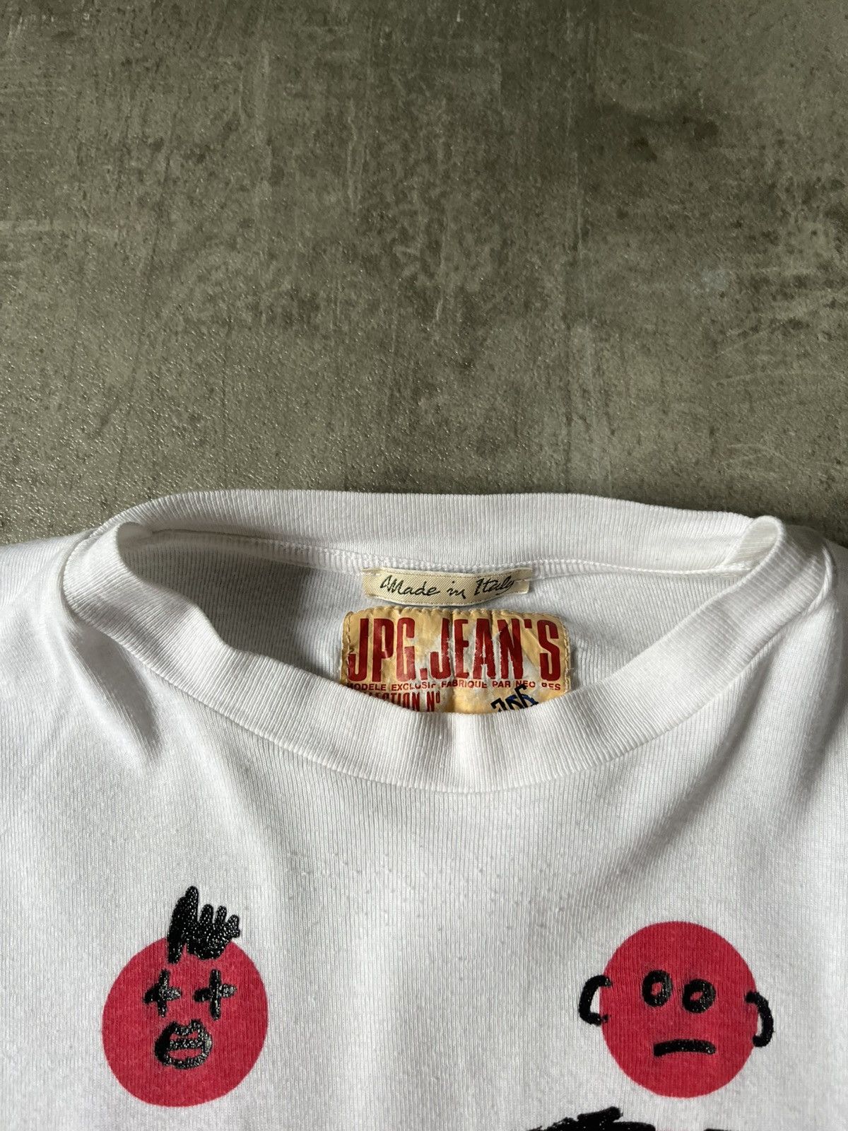 Jean Paul Gaultier Vintage Jean Paul Gaultier Equal white T-shirt rare Size US L / EU 52-54 / 3 - 7 Thumbnail