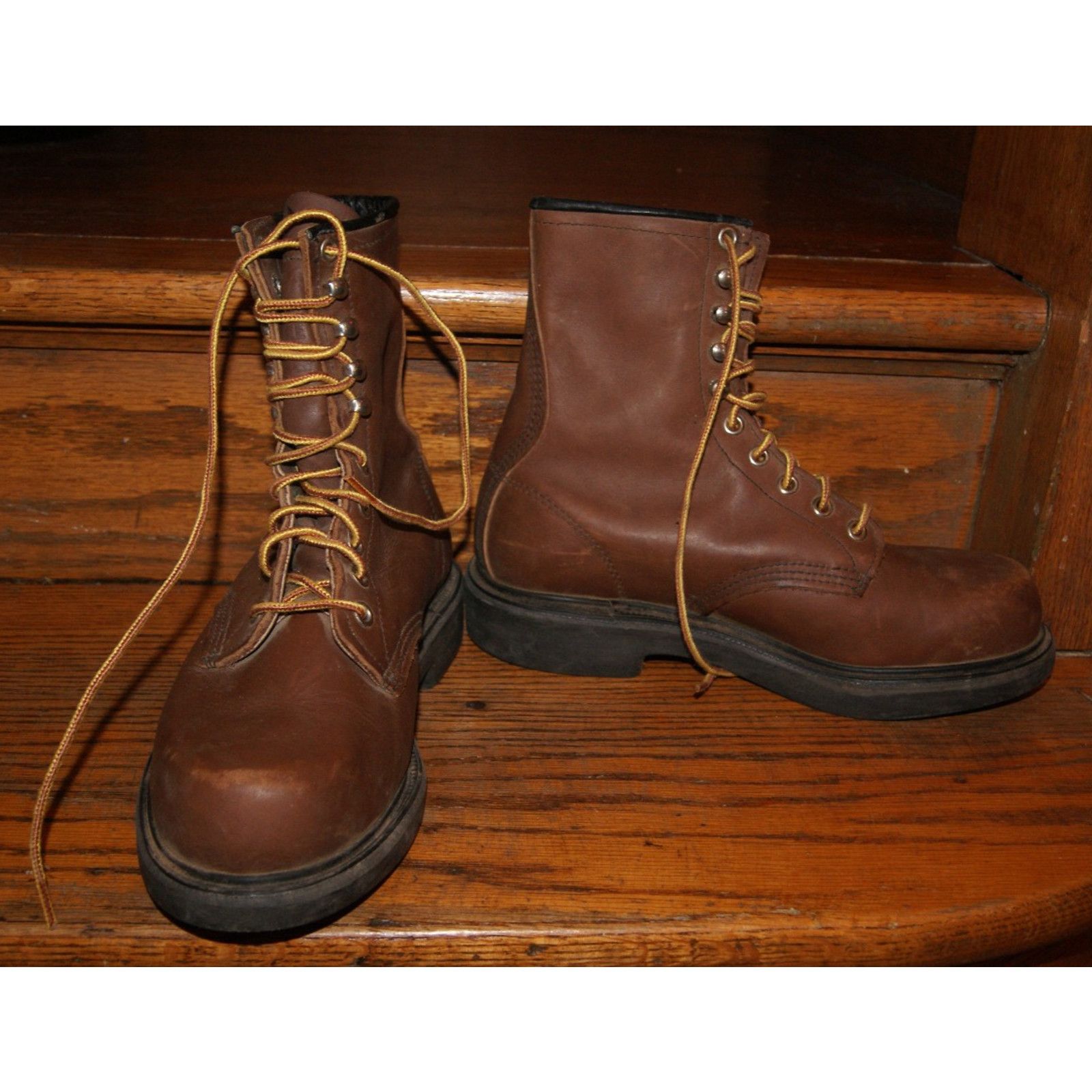 Red Wing Red Wing Boots Mens 6 EE 953 Brown Leather USA Made Soft Toe Size US 6 / EU 39 - 5 Thumbnail