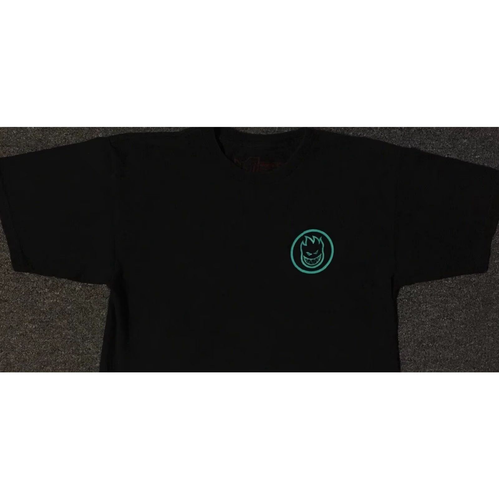Thrasher VINTAGE Spitfire Wheels Faded Space Shirt Thrasher M Black Skateboarding Grunge 90s Y2K Mens Shirt Size US M / EU 48-50 / 2 - 7 Thumbnail