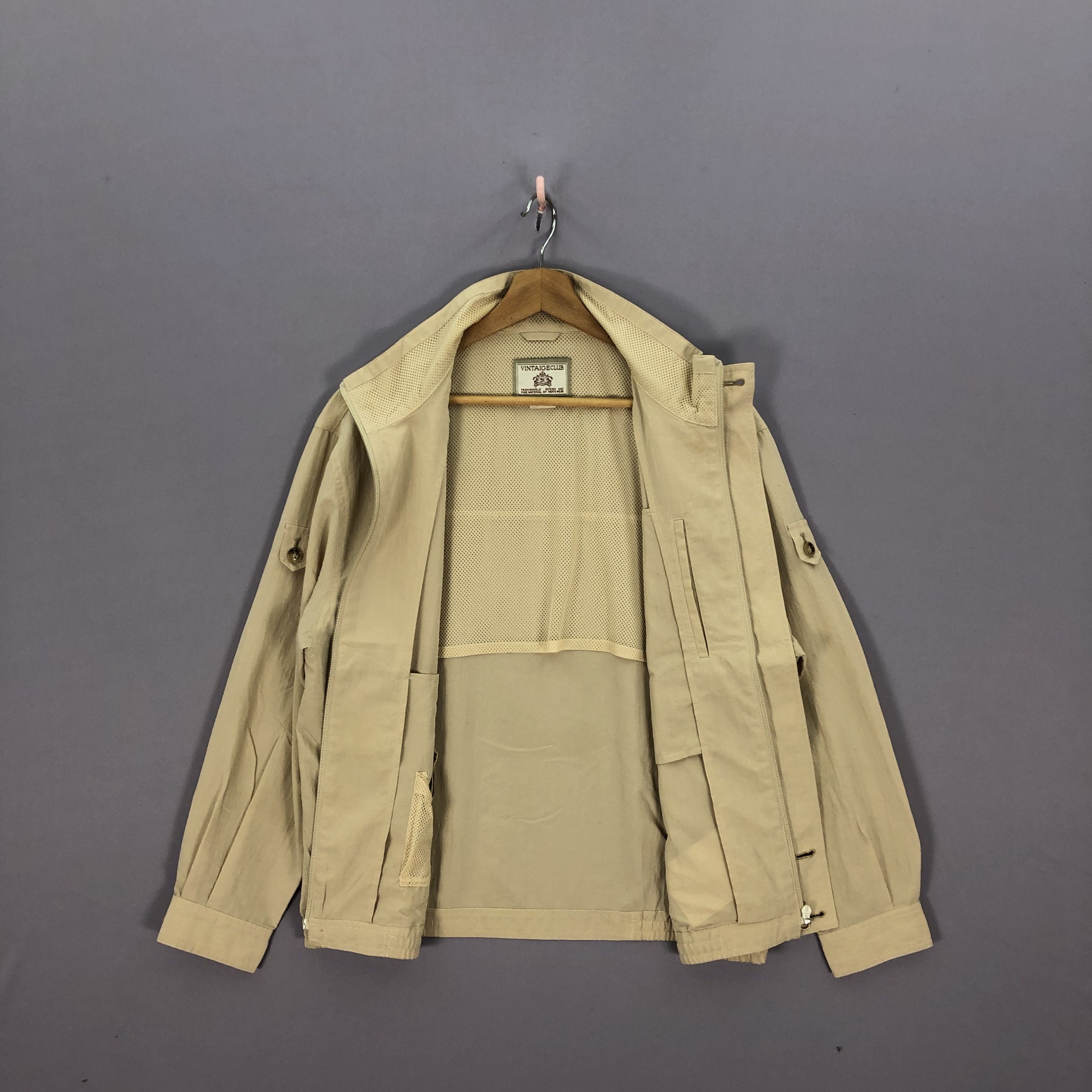Japanese Brand Vintage Japanese Bomber Windbreaker Zipper Jacket Size US XL / EU 56 / 4 - 4 Thumbnail