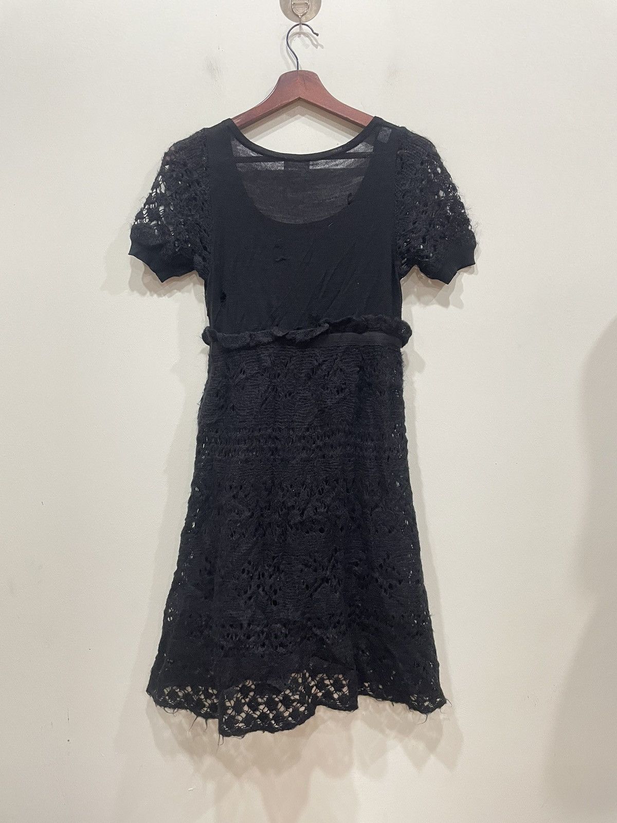 Alberta Ferretti Philosophy Di Alberta Ferretti Ruffle Mini Dress Size XS / US 0-2 / IT 36-38 - 2 Thumbnail