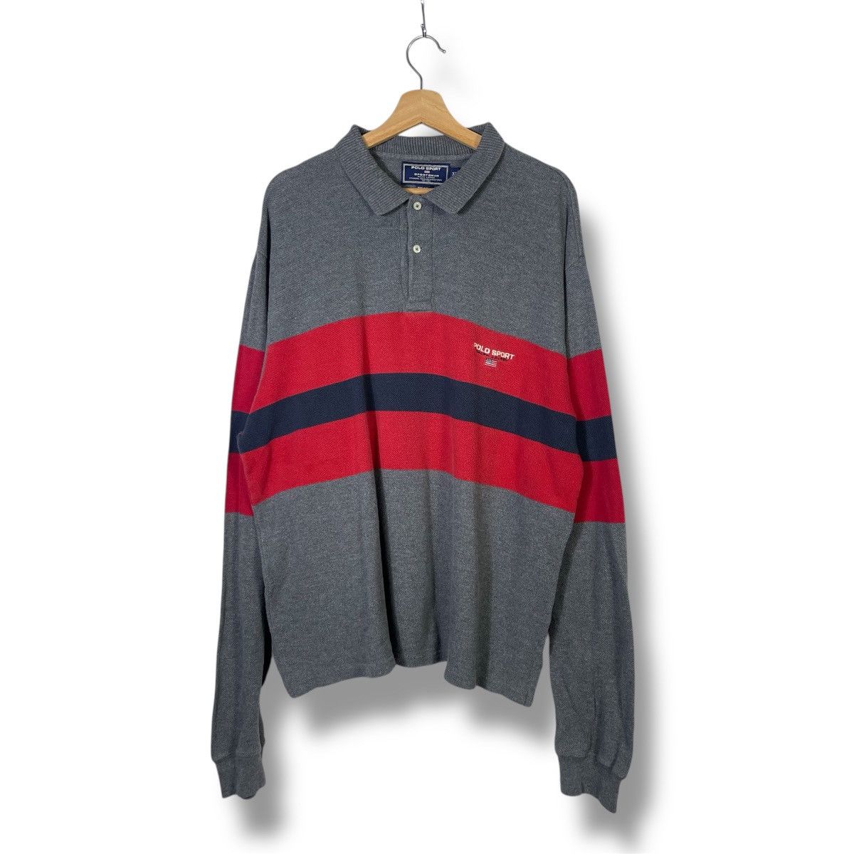 Vintage Polo Sport Ralph Lauren Stripes Shirt