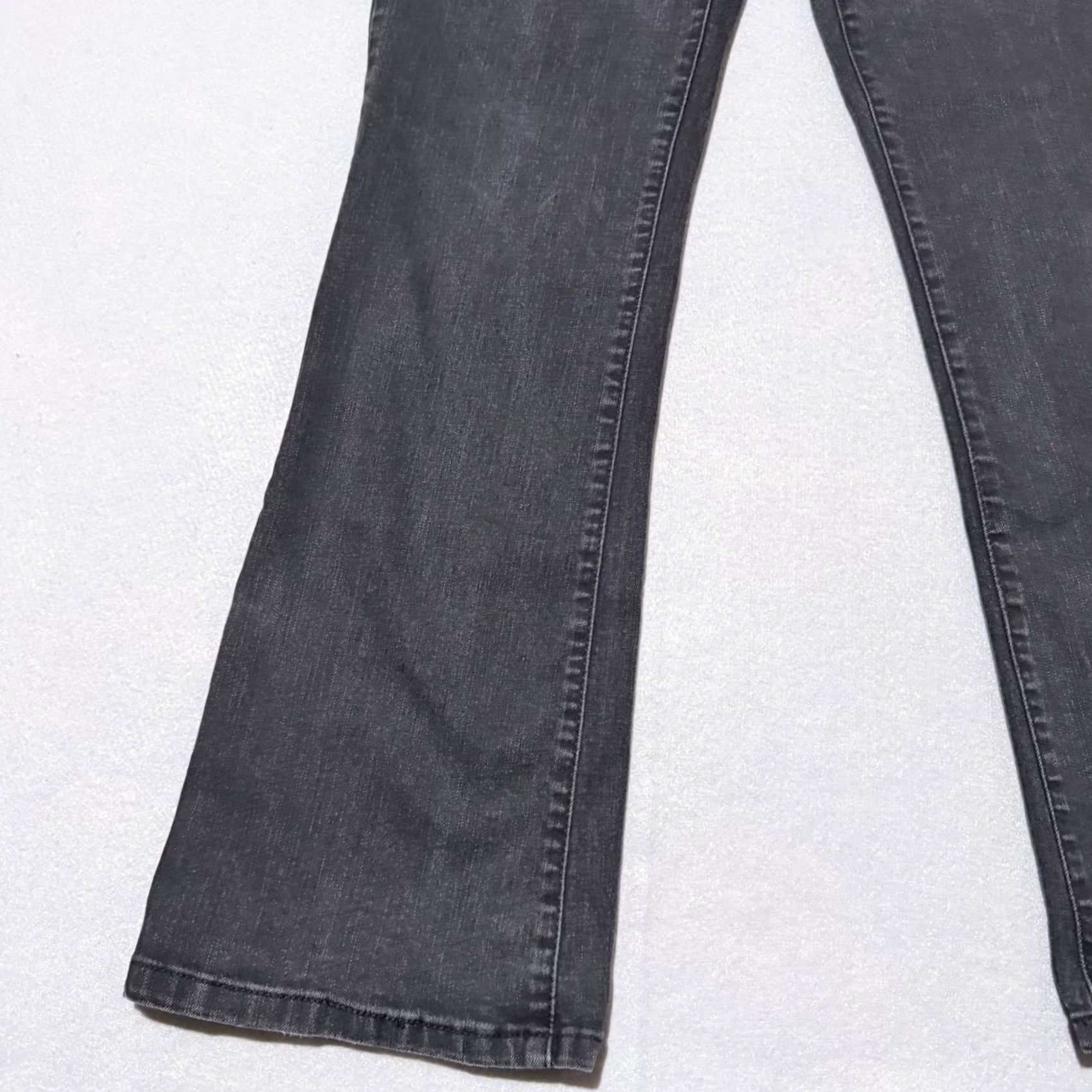 Jessica Simpson Jessica Simpson Denim Jeans Black Medium-Wash Zip-Fly Straight-Leg - 10 Women Jeans Size 32" / US 10 / IT 46 - 3 Thumbnail