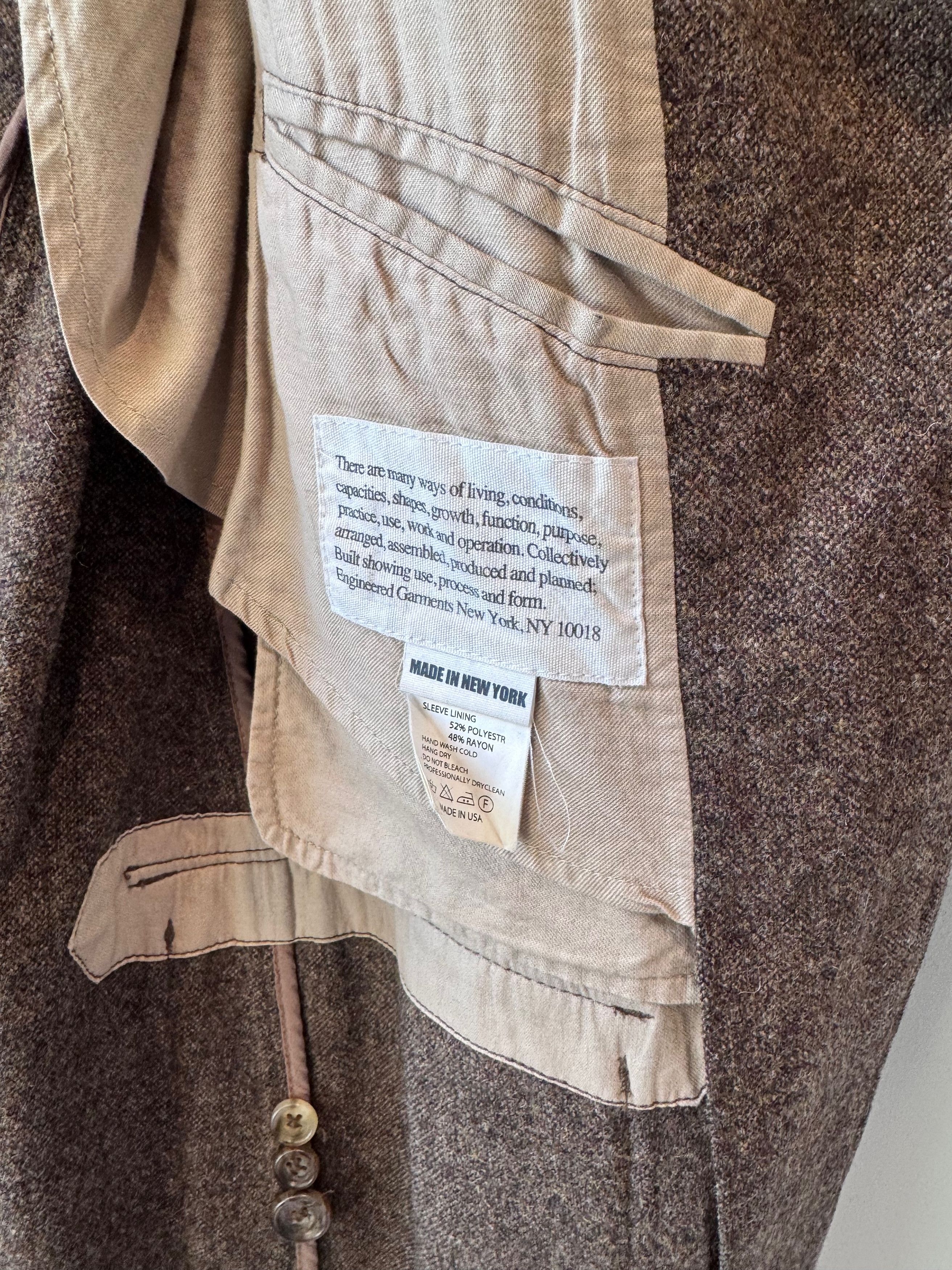 Engineered Garments 2015 Baker Jacket Wool Flannel Size US L / EU 52-54 / 3 - 6 Thumbnail