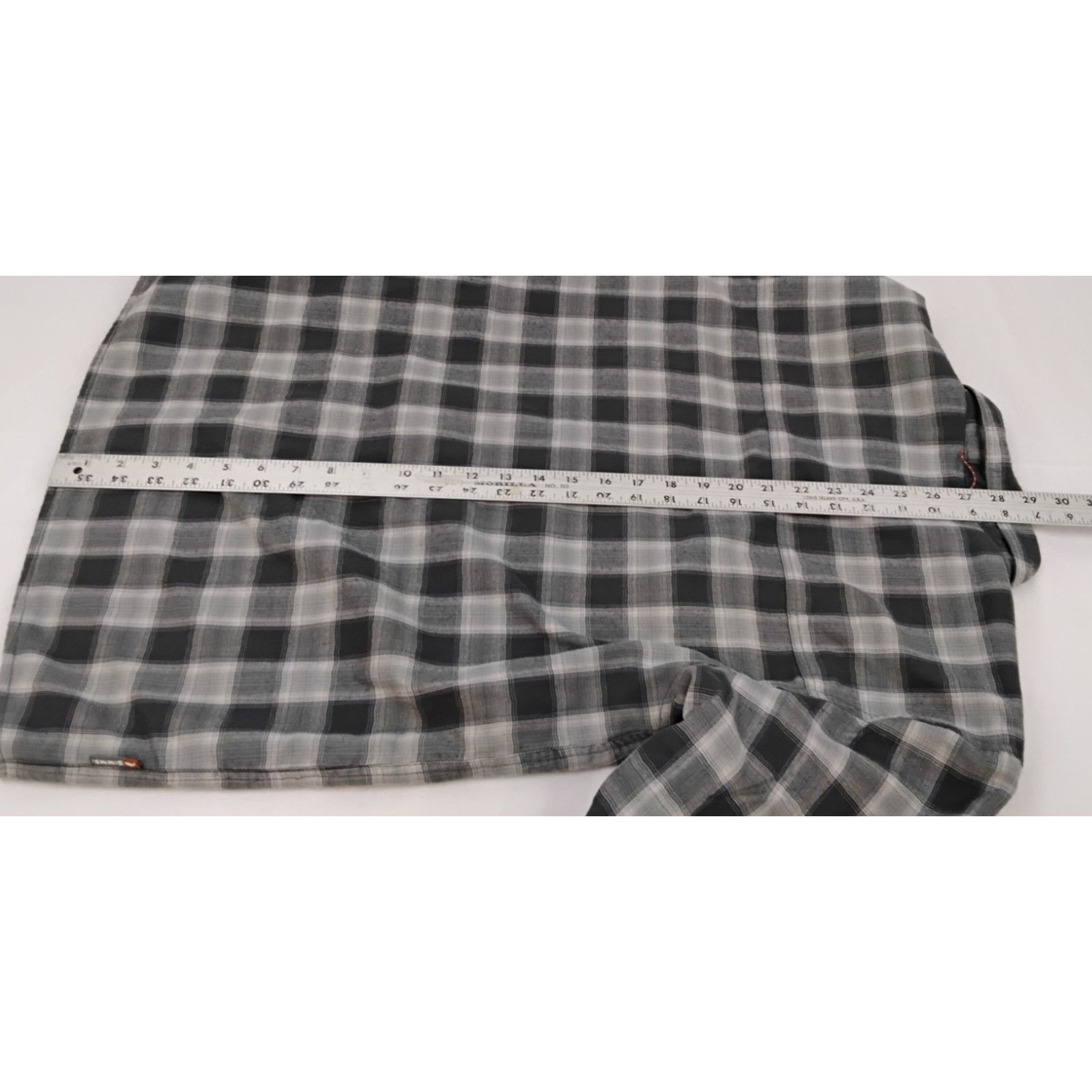 Simms Simms Coldweather Overshirt Men's S Gray Plaid Long Sleeve Size US S / EU 44-46 / 1 - 12 Thumbnail
