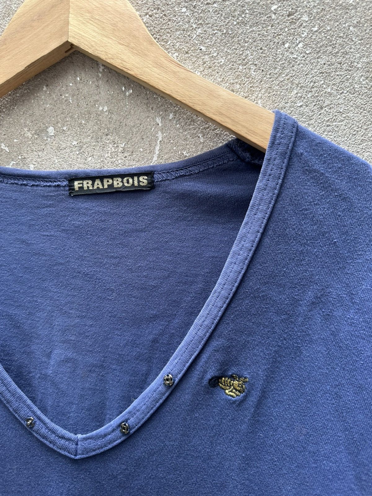Frapbois Vintage Frapbois Emboridery V Ls Tshirt Size M / US 6-8 / IT 42-44 - 5 Thumbnail