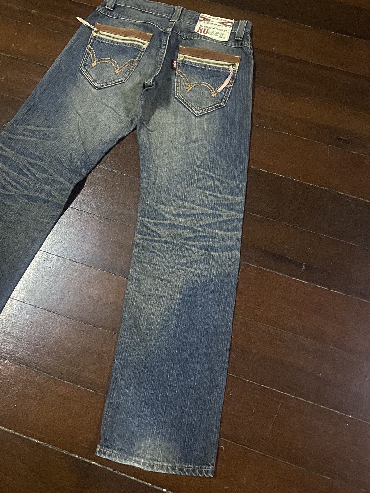 Edwin Fire 🔥 EDWIN EXCLUSIVE VINTAGE dirty mud wash Size US 34 / EU 50 - 12 Thumbnail