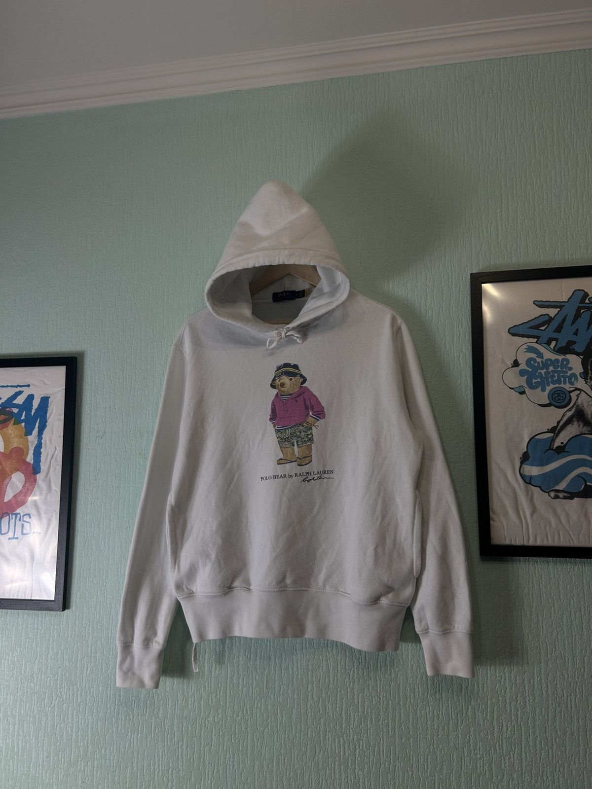 Polo Ralph Lauren PRL Beach Bear Hoodie Size US M / EU 48-50 / 2 - 2 Thumbnail