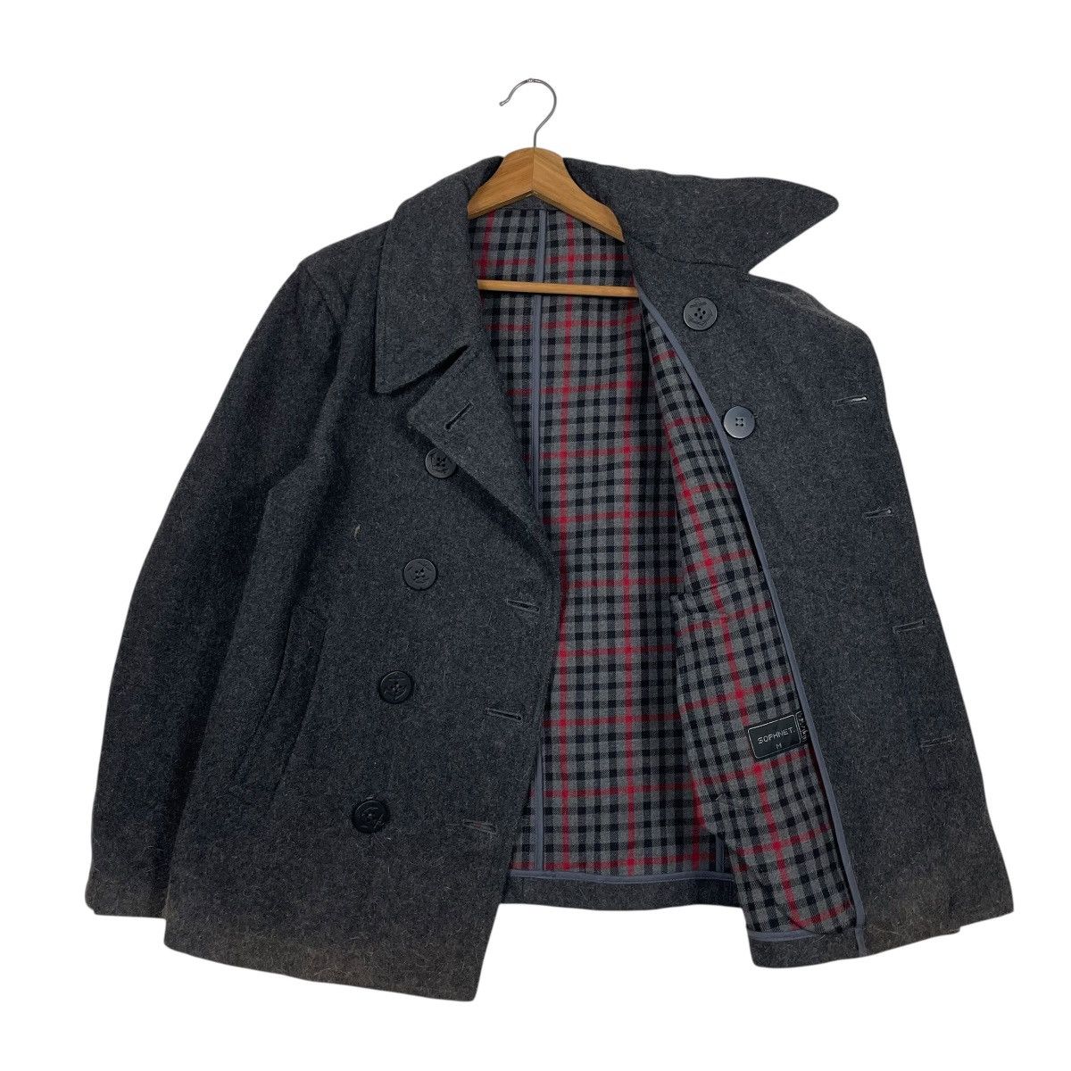 Sophnet. Sophnet Double Breasted Wool Jacket Size US M / EU 48-50 / 2 - 9 Thumbnail