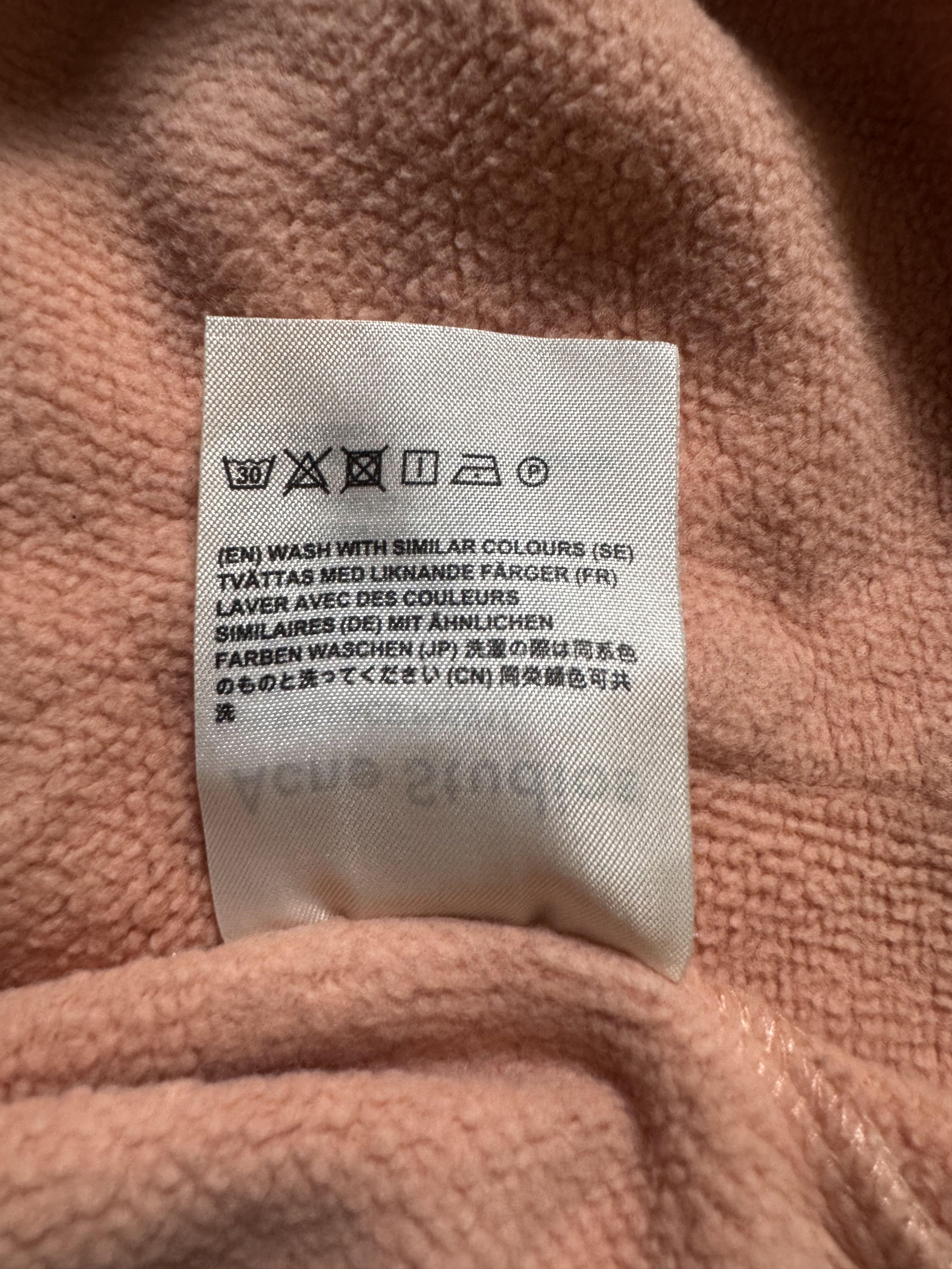Acne Studios Ferris Face Hoodie - Dusty Pink Size US M / EU 48-50 / 2 - 5 Thumbnail