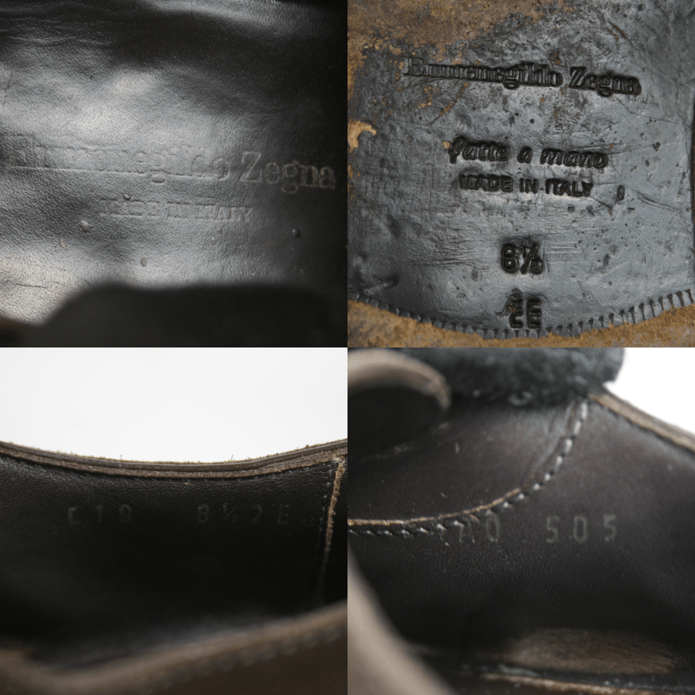 Ermenegildo Zegna Lambel Suede Derby Size US 9.5 / EU 42-43 - 10 Thumbnail