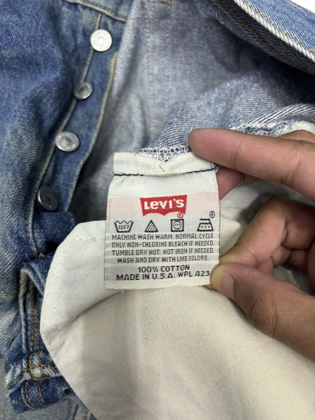 JNCO × Levi's 🔥VTG LEVIS 501 MADE IN USA FADED DISTRESSED DENIM JEANS Size US 34 / EU 50 - 10 Thumbnail