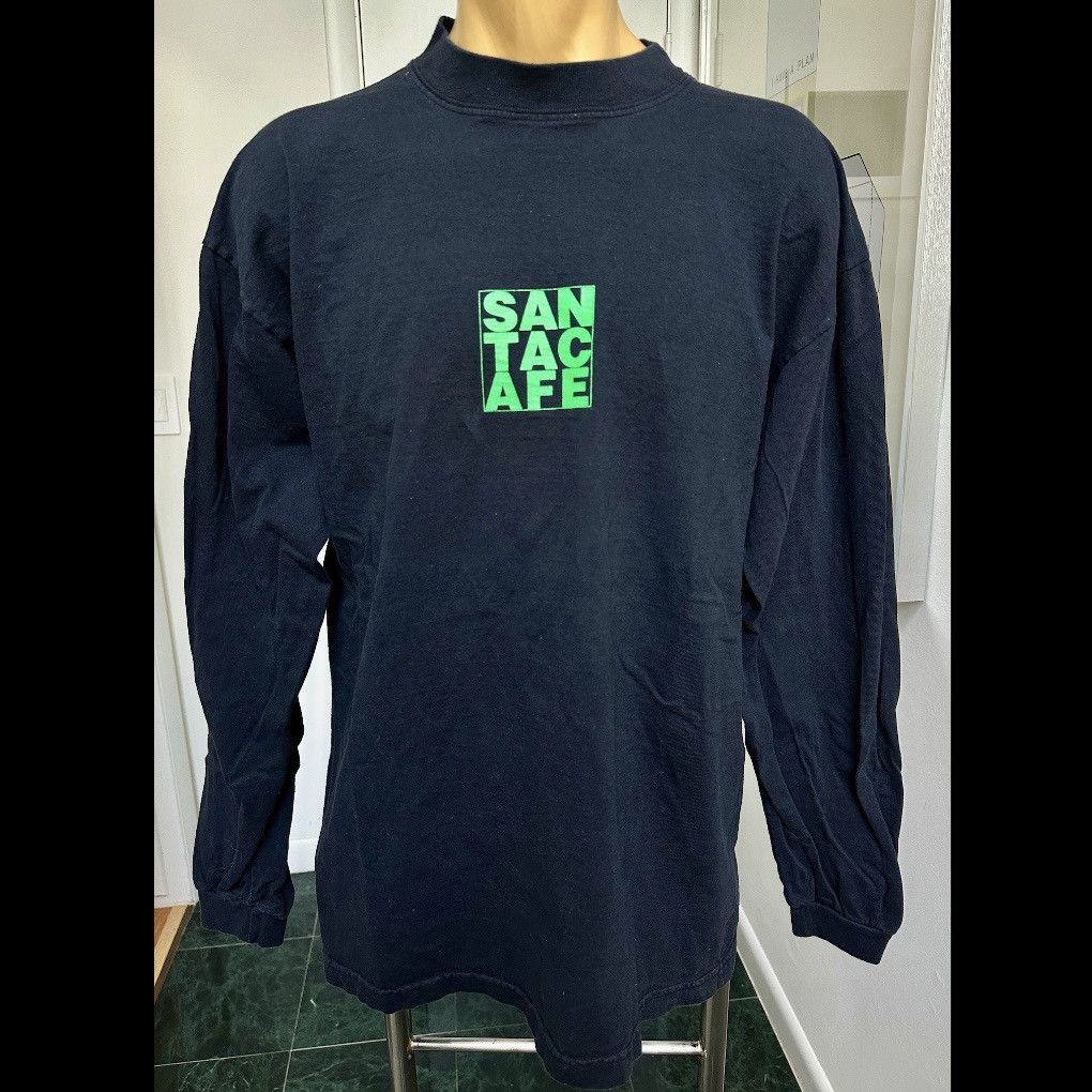 Other VINTAGE 1993 SANTACAFE RESTAURANT LOGO LONG SLEEVE TSHIRT Size US M / EU 48-50 / 2 - 1 Thumbnail