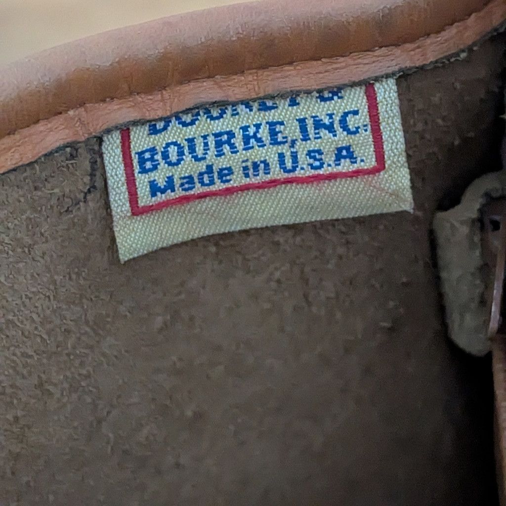 Dooney & Bourke × Vintage Vintage Dooney & Bourke AWL Crossbody Brown Purse Size ONE SIZE - 2 Thumbnail