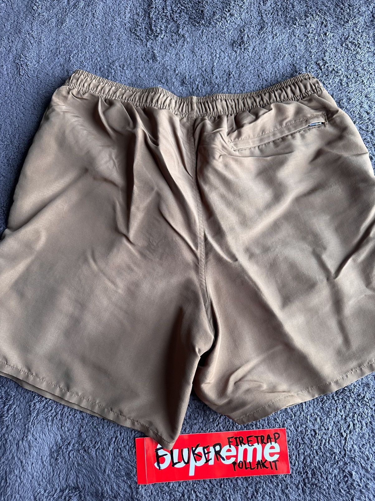 Stussy STUSSY BIG BASIC WATER SHORTS BROWN Size US 33 - 9 Thumbnail