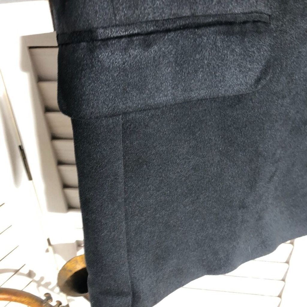 Vintage Vintage suede leather blazer suit jacket navy blue Sz XL Size 38L - 13 Thumbnail
