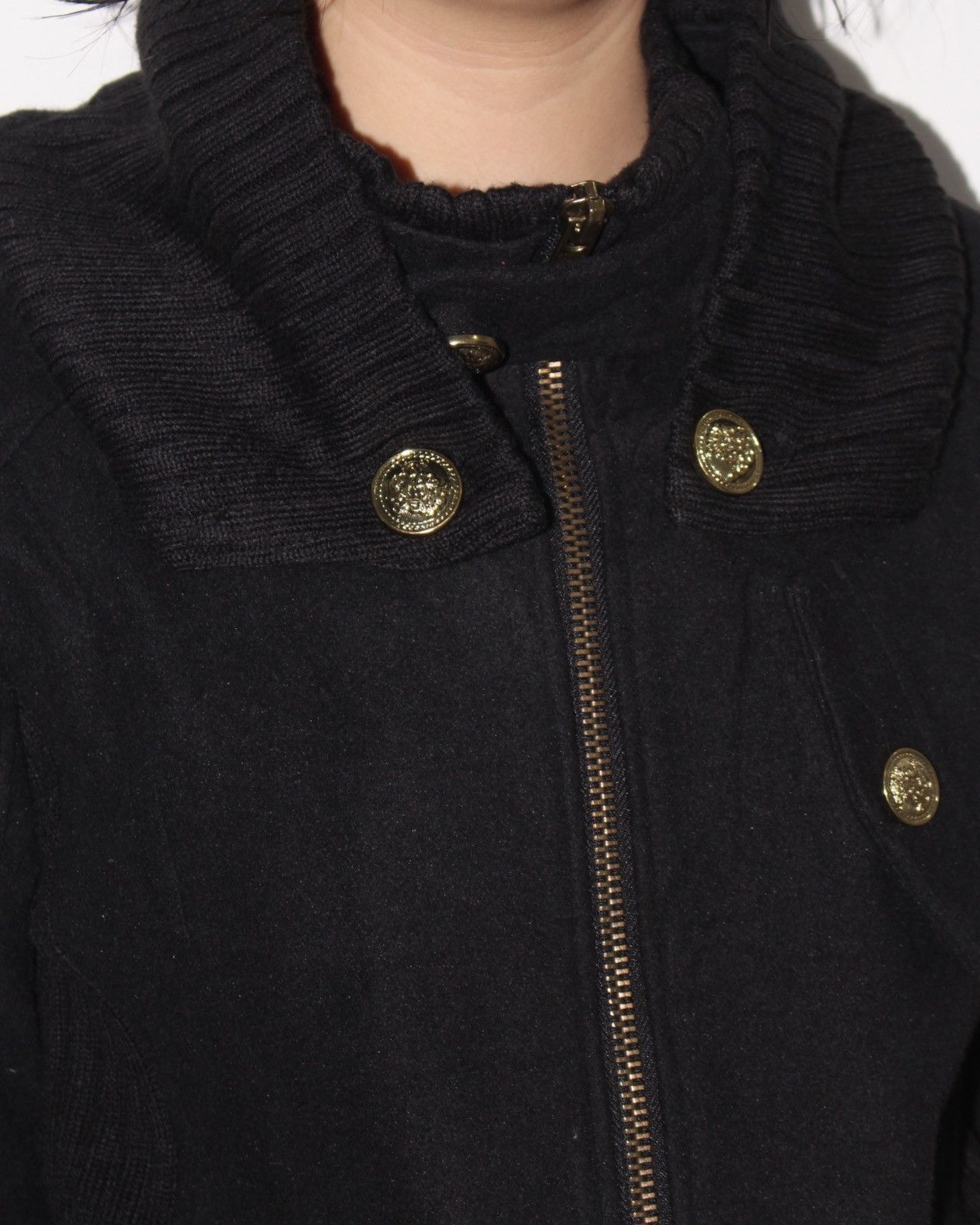Japanese Brand 2000S PUMPKIN WOOL KNIT JACKET Size US M / EU 48-50 / 2 - 6 Thumbnail