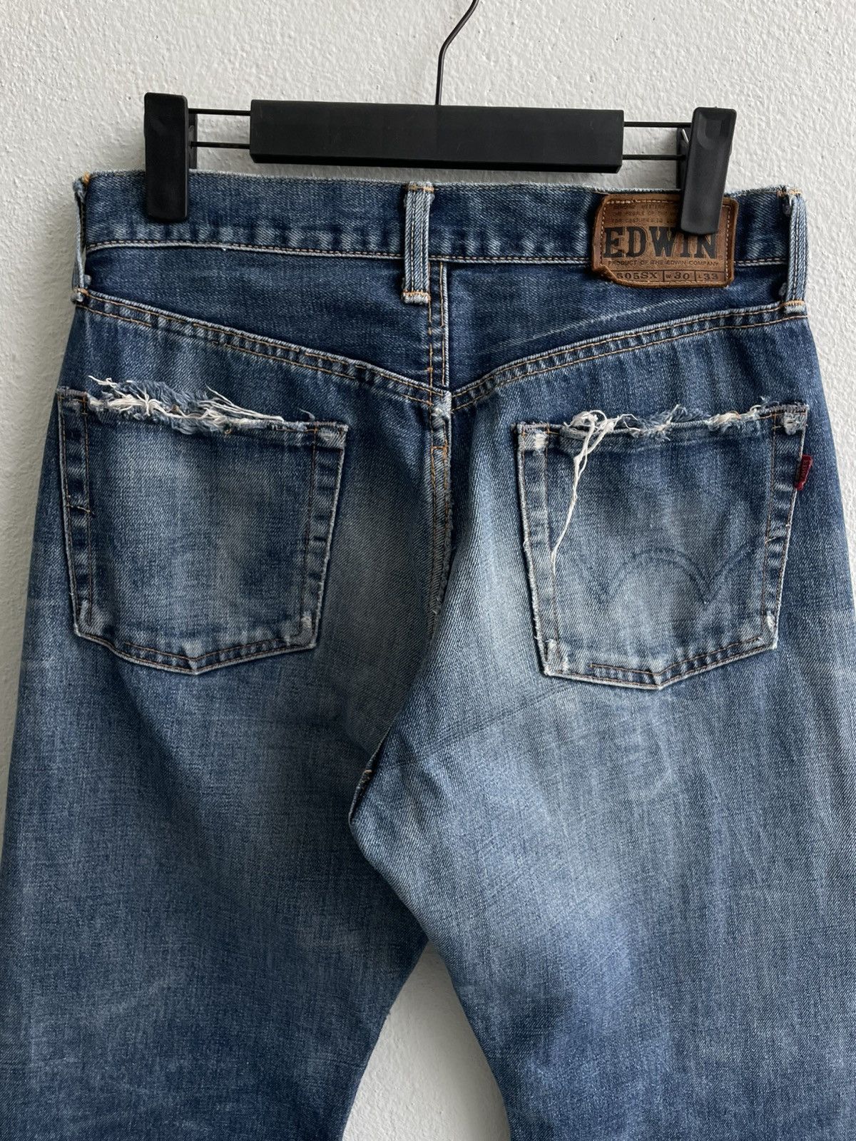 Edwin Vintage Distress Edwin Selvedge Inspired by Kapital Jeans Size US 30 / EU 46 - 12 Thumbnail