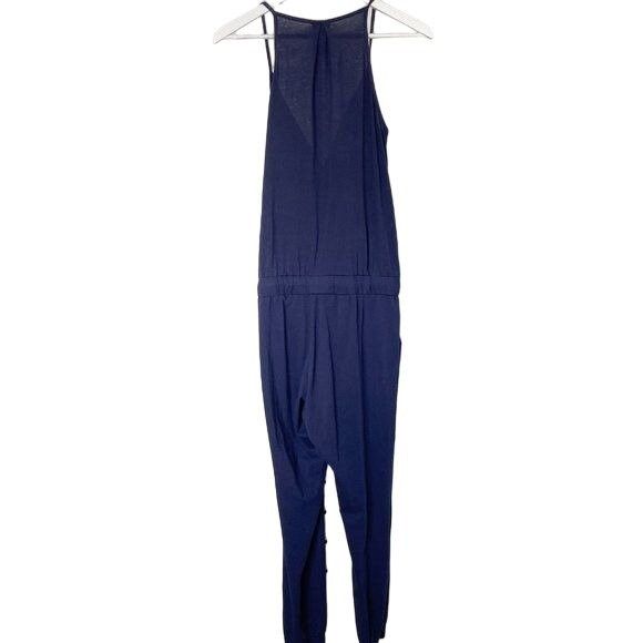 REVOLVE Bobi Navy Blue Supreme Jersey Jumpsuit Size 27" / US 4 / IT 40 - 6 Thumbnail