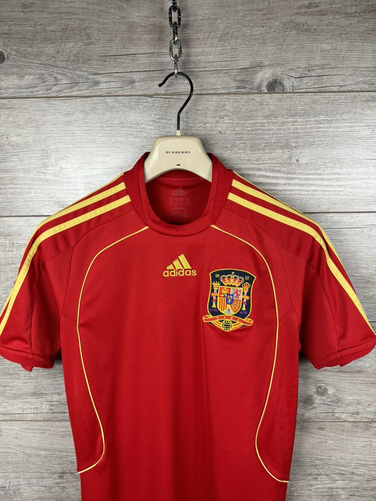 Adidas Football 2007 Vintage adidas Spain soccer jersey size XS Size US XS / EU 42 / 0 - 2 Thumbnail