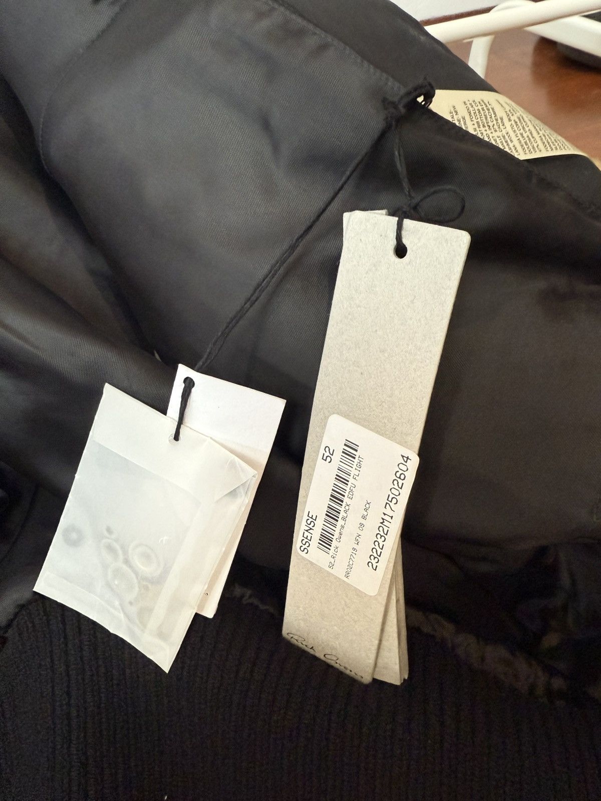 Rick Owens Runway EDFU Flight jacket Size 52S - 3 Thumbnail