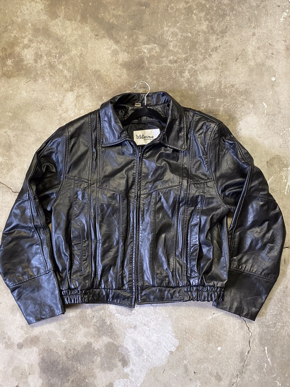 Other Leather bomber jacket paired with free Burberry scarf Size US S / EU 44-46 / 1 - 2 Thumbnail