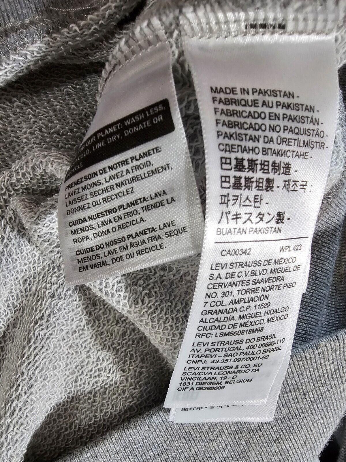 Levi's Levis 3XL gray logo sweater NWT NWD Size US XXL / EU 58 / 5 - 8 Thumbnail