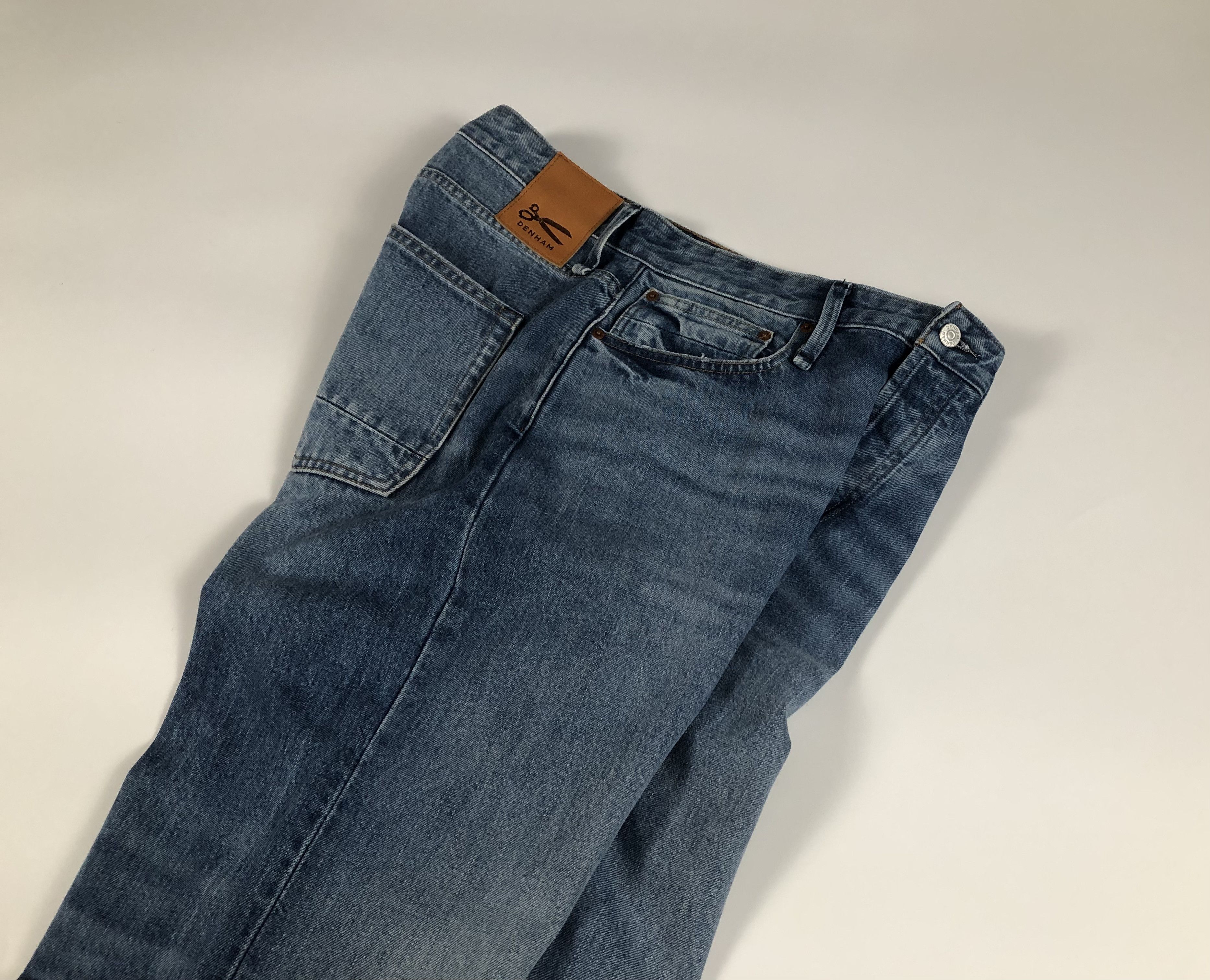 DENHAM Denham Dager Relaxed Fit Jeans Size US 34 / EU 50 - 2 Thumbnail