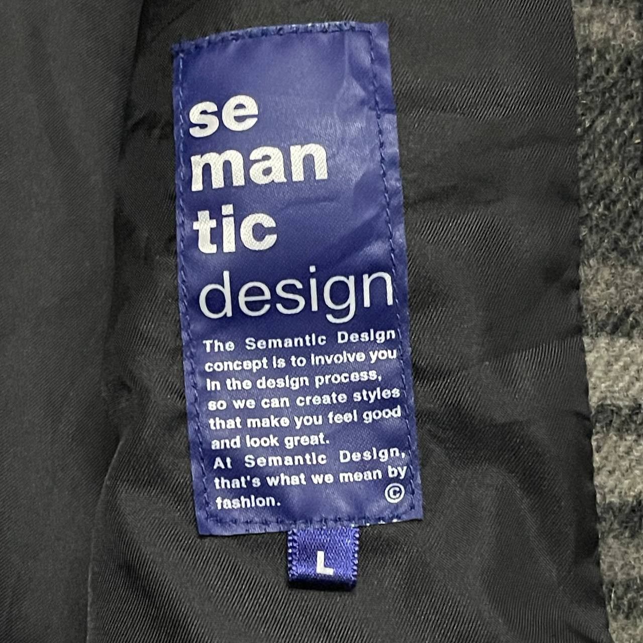 semanticdesign Semantic Design Plaid Wool Hooded Coat Size US M / EU 48-50 / 2 - 13 Thumbnail