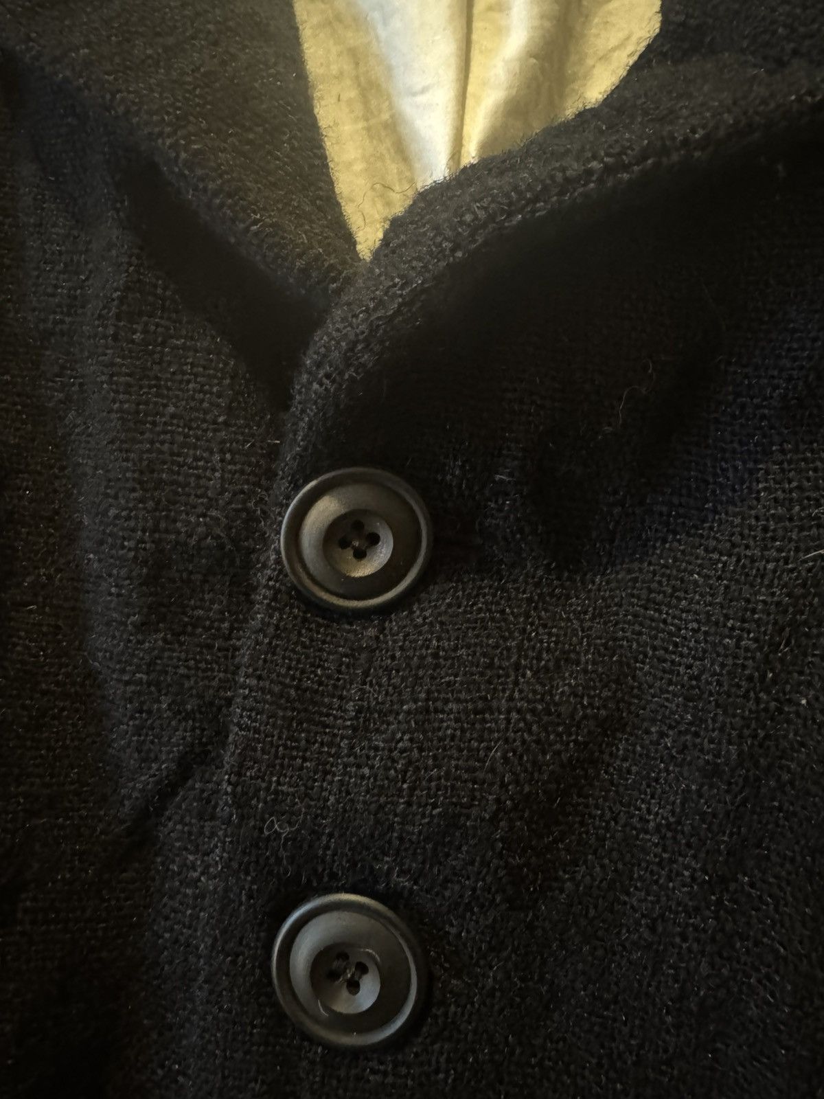 John Alexander Skelton Col. VI Black Wool Coat Size US S / EU 44-46 / 1 - 6 Thumbnail