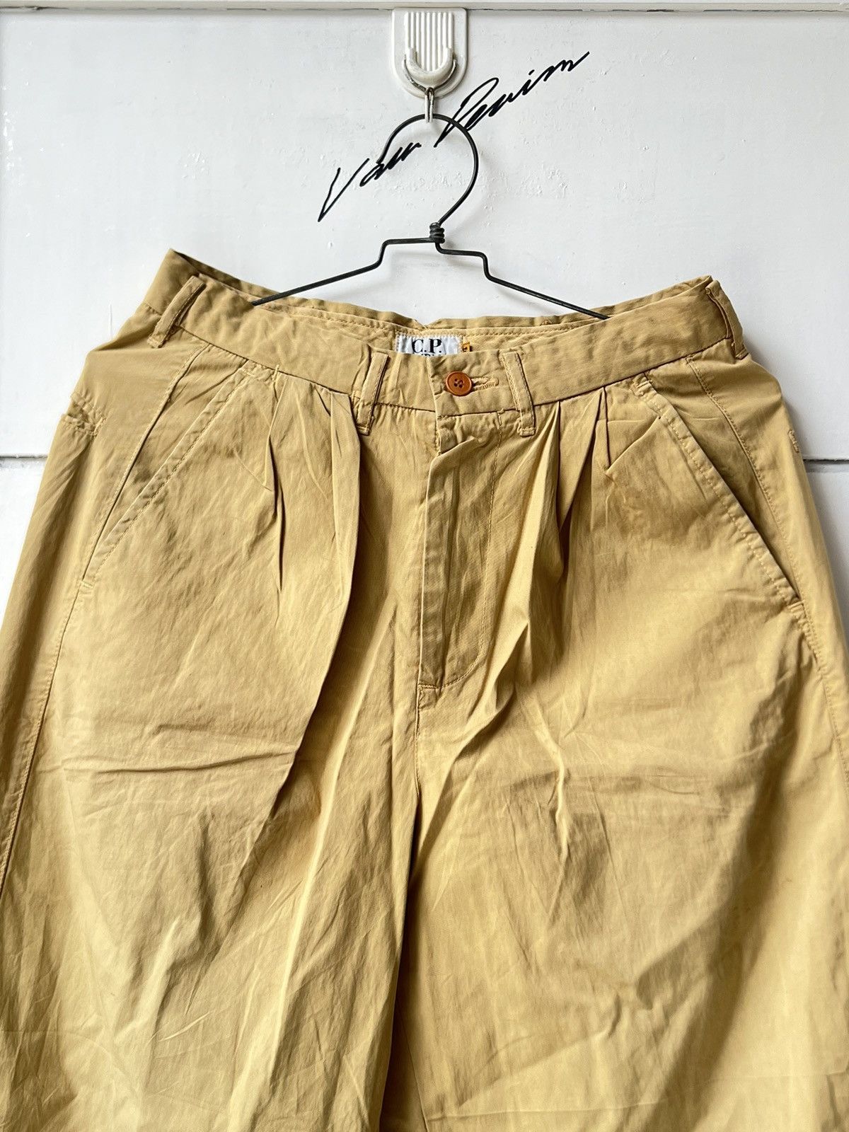 C.P. Company C.P COMPANY Cream Long Pants Size US 26 / EU 42 - 2 Thumbnail
