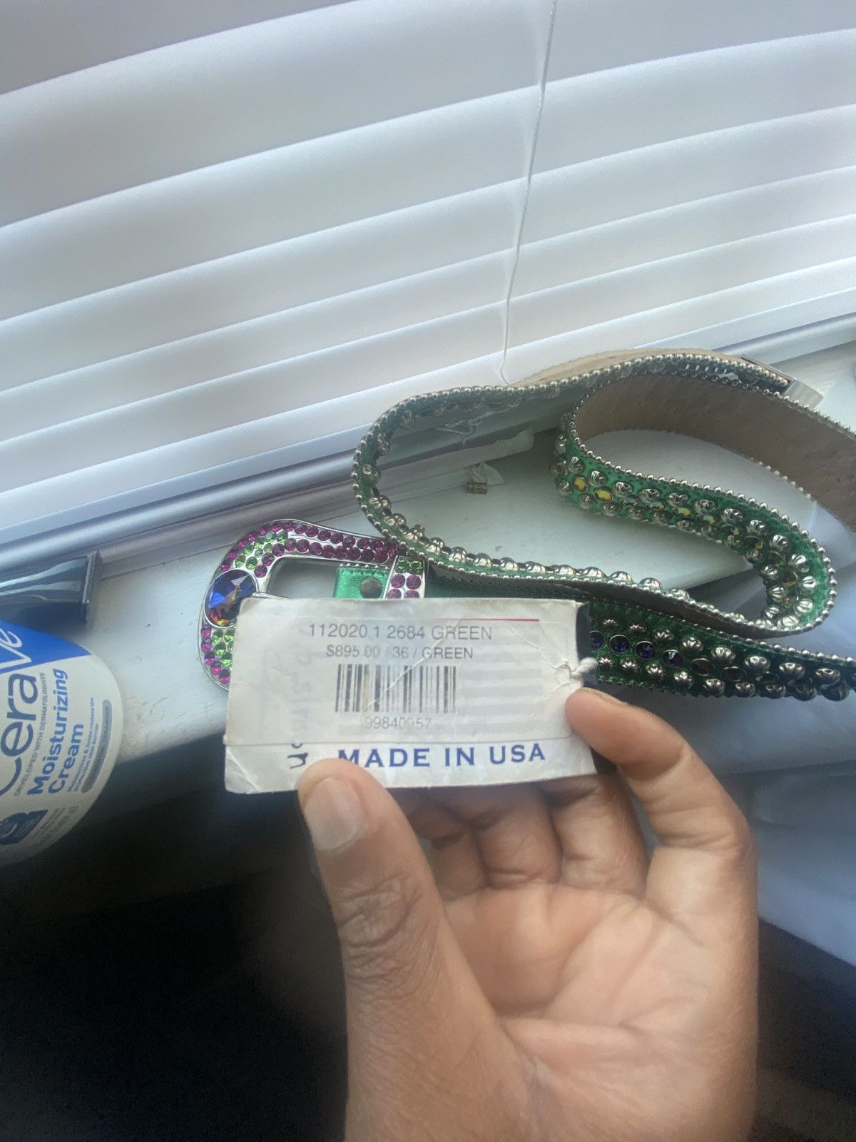 B.B. Simon B.b Simon belt Size 36 - 2 Thumbnail
