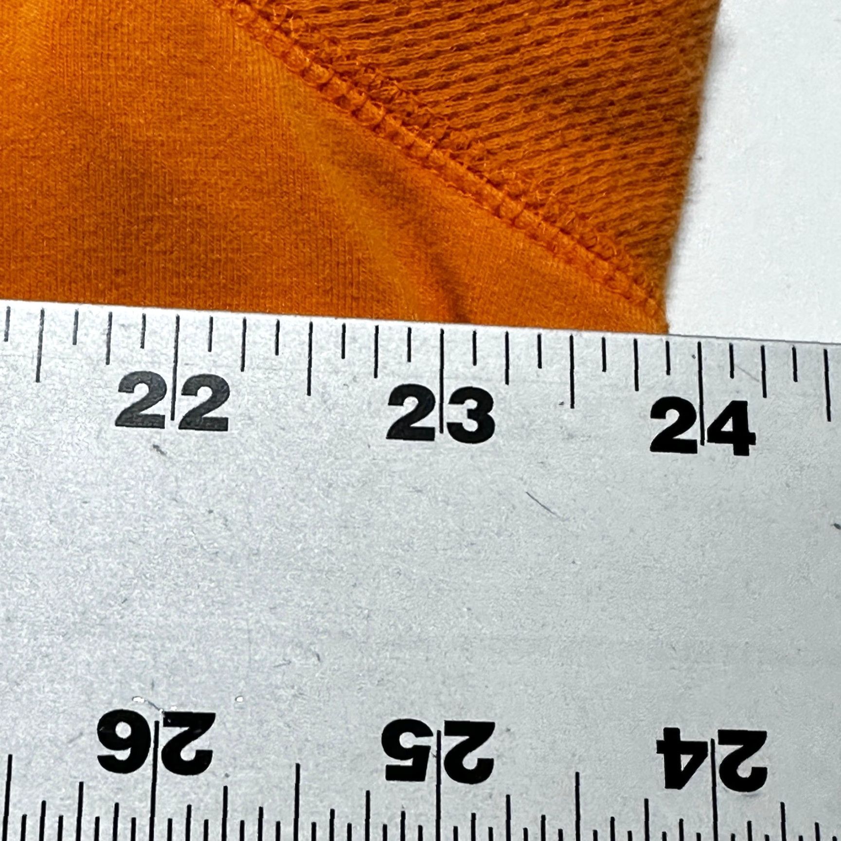 Vintage Style&co. Shirt Plus 3X Orange Short Sleeve Cotton Blend Minimalist Casual Gym Women Size XXL / US 16-18 / IT 52-54 - 6 Thumbnail