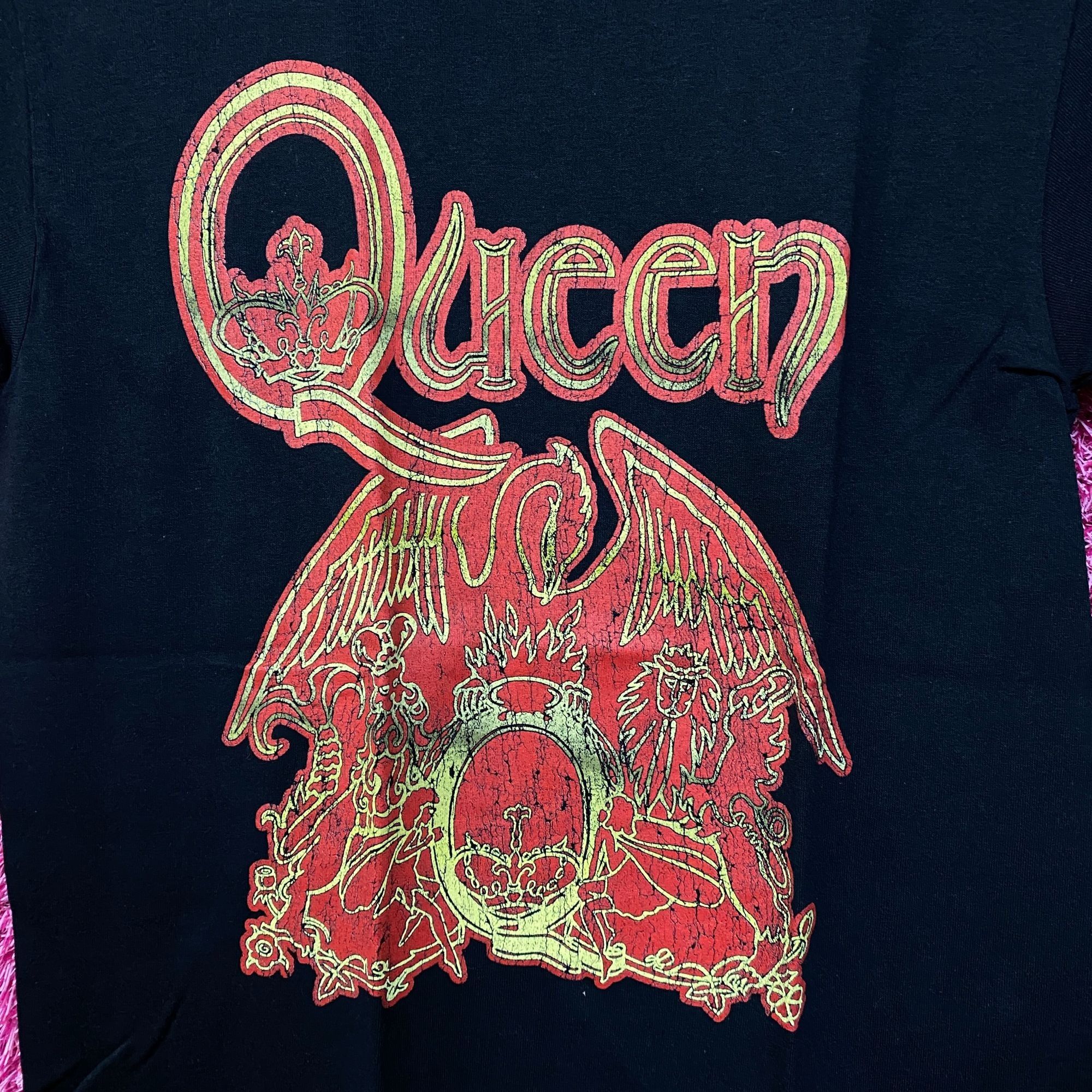 Band Tees Queen Freddie Mercury Logo Rock Tshirt size Small Size US S / EU 44-46 / 1 - 2 Thumbnail